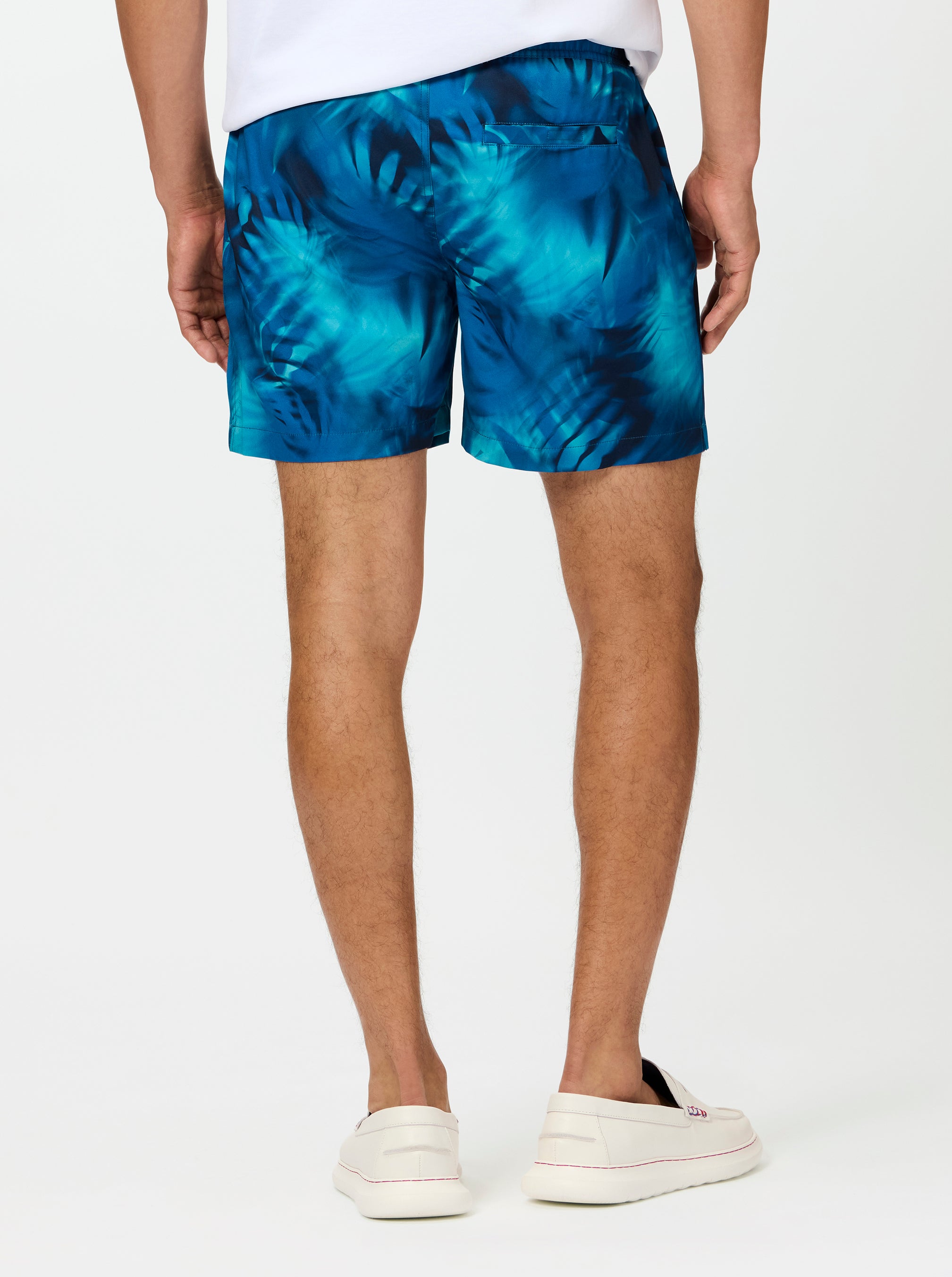 PALM LEAF SWIM TRUNKS