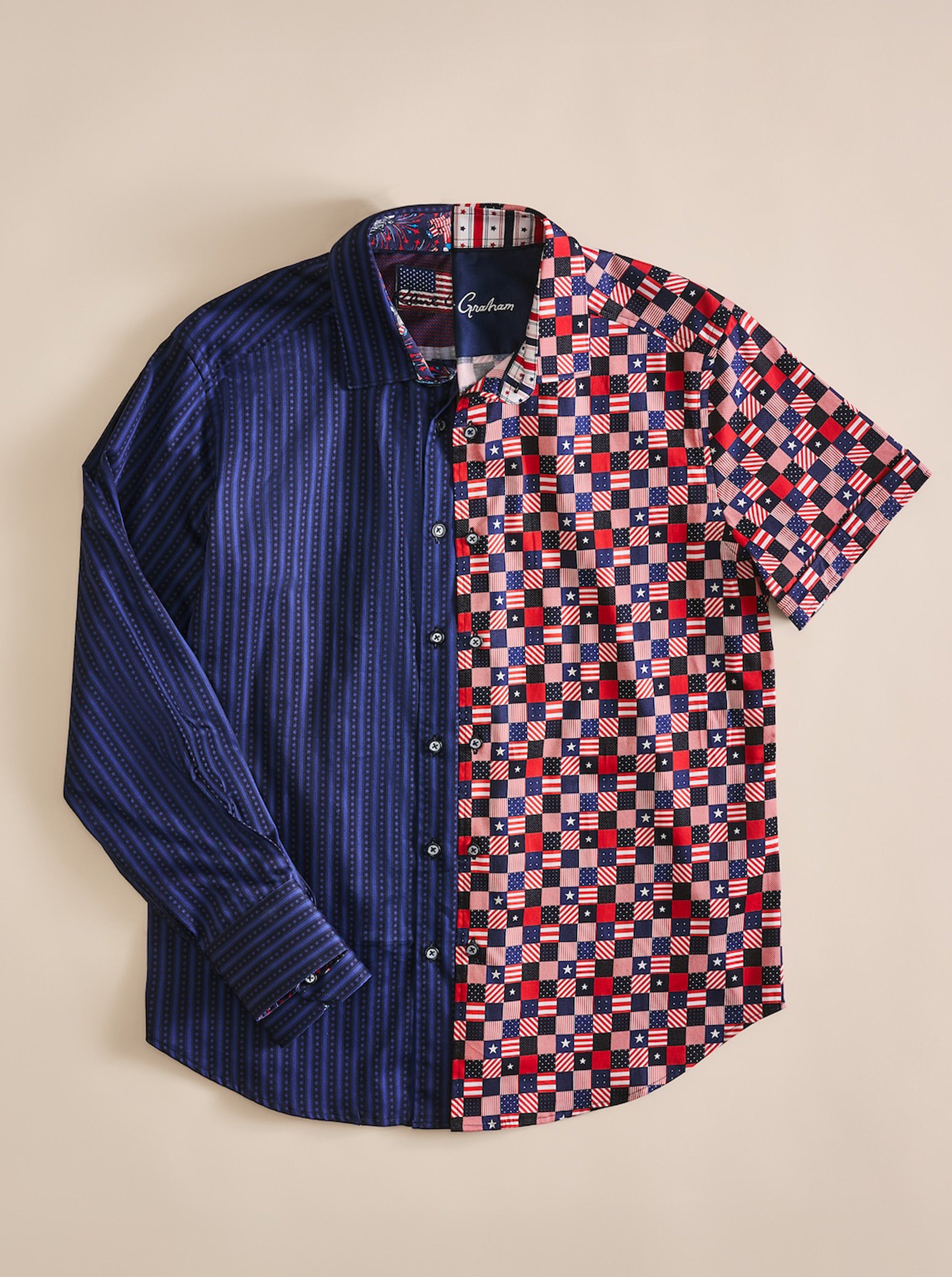 QUIET GLORY LONG SLEEVE BUTTON DOWN SHIRT