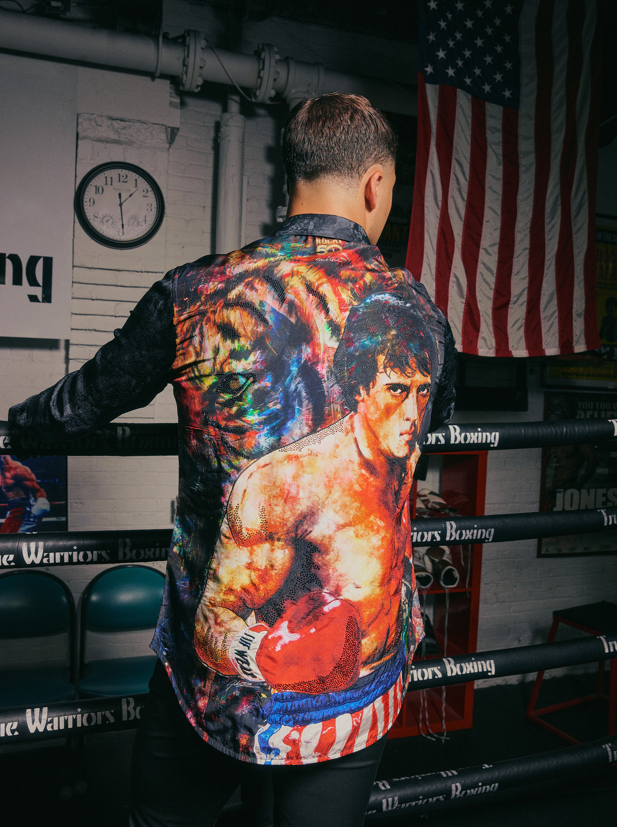 ROCKY 50TH X ROBERT GRAHAM LIMITED EDITION RING ROYALTY SHIRT