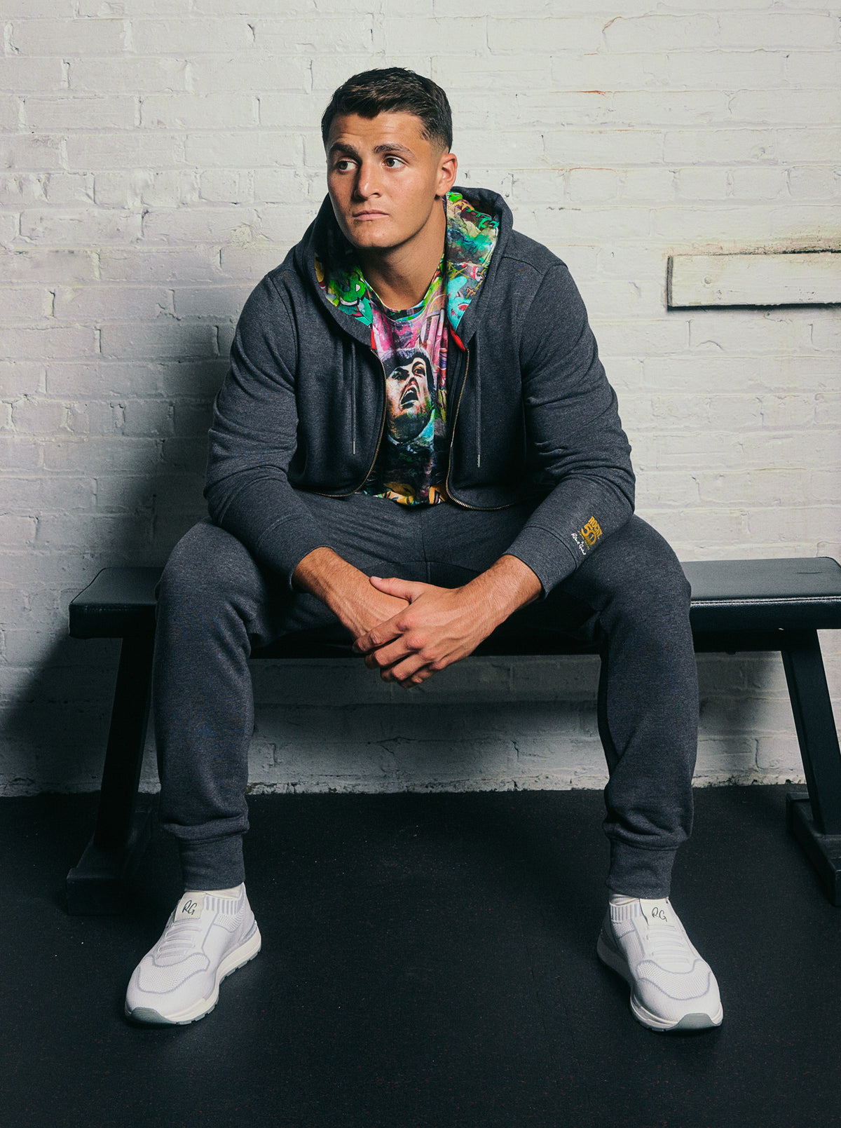 ROCKY 50TH X ROBERT GRAHAM THE KNOCKOUT HOODIE
