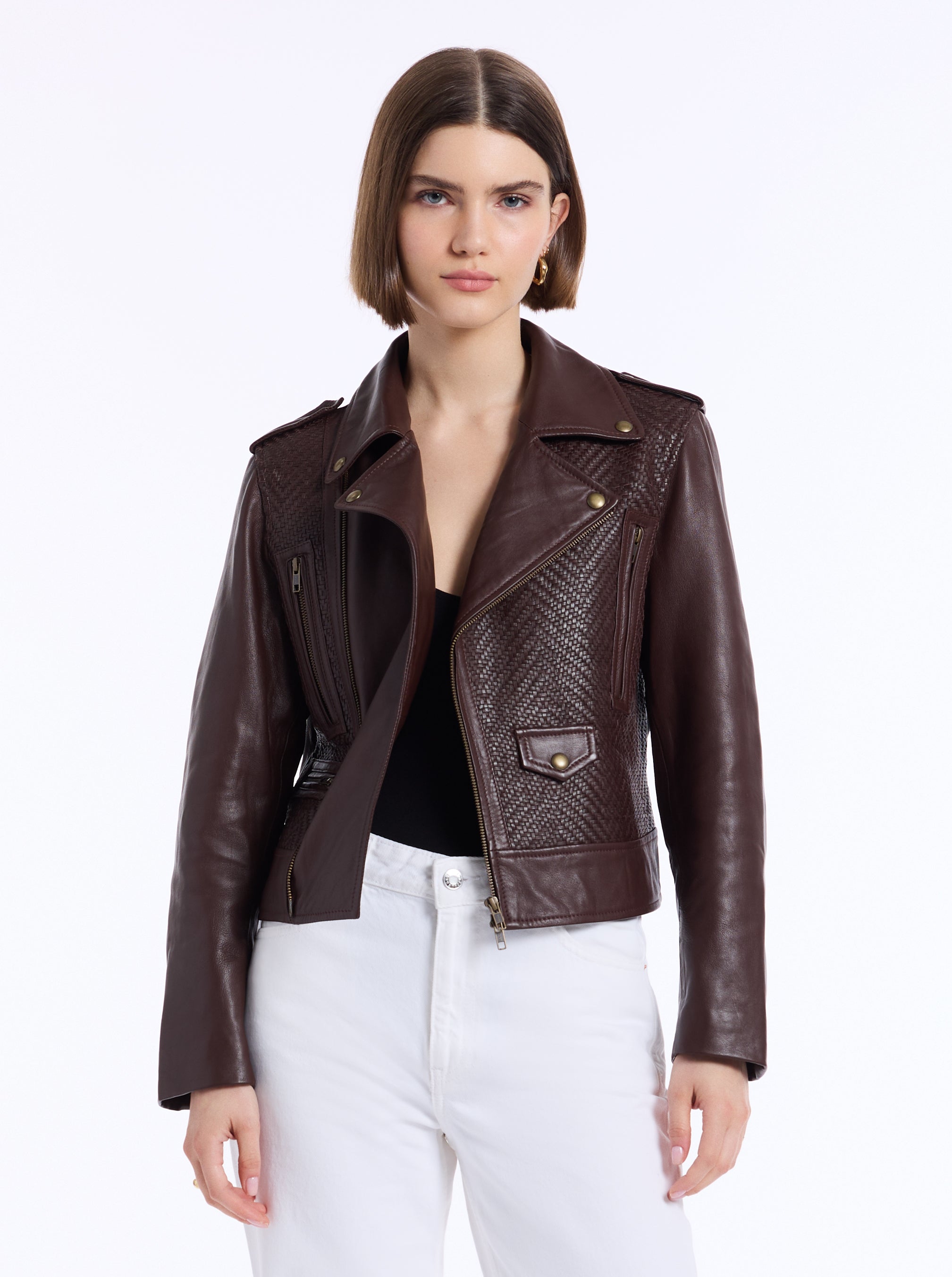 CLARA LEATHER JACKET