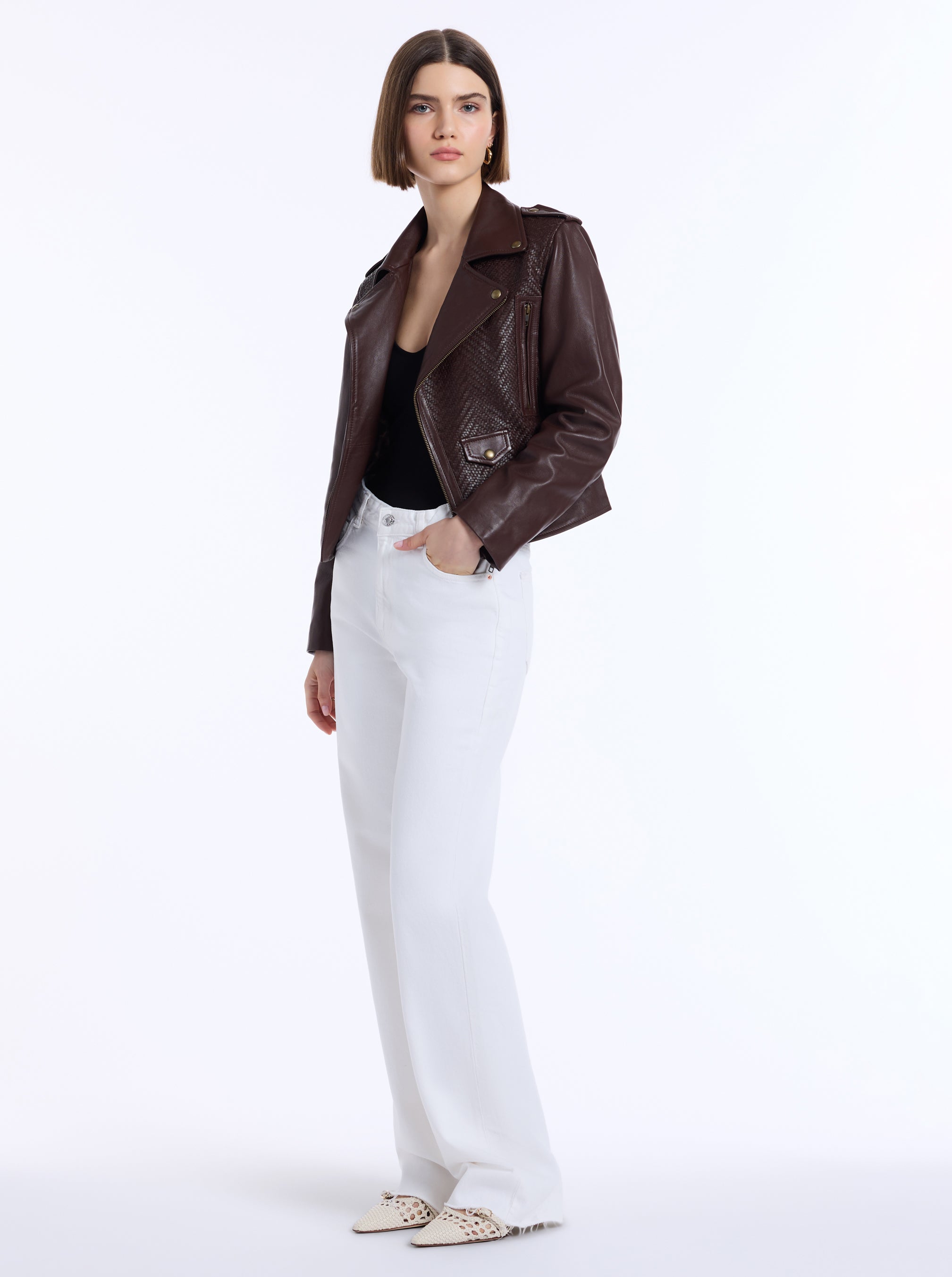 CLARA LEATHER JACKET