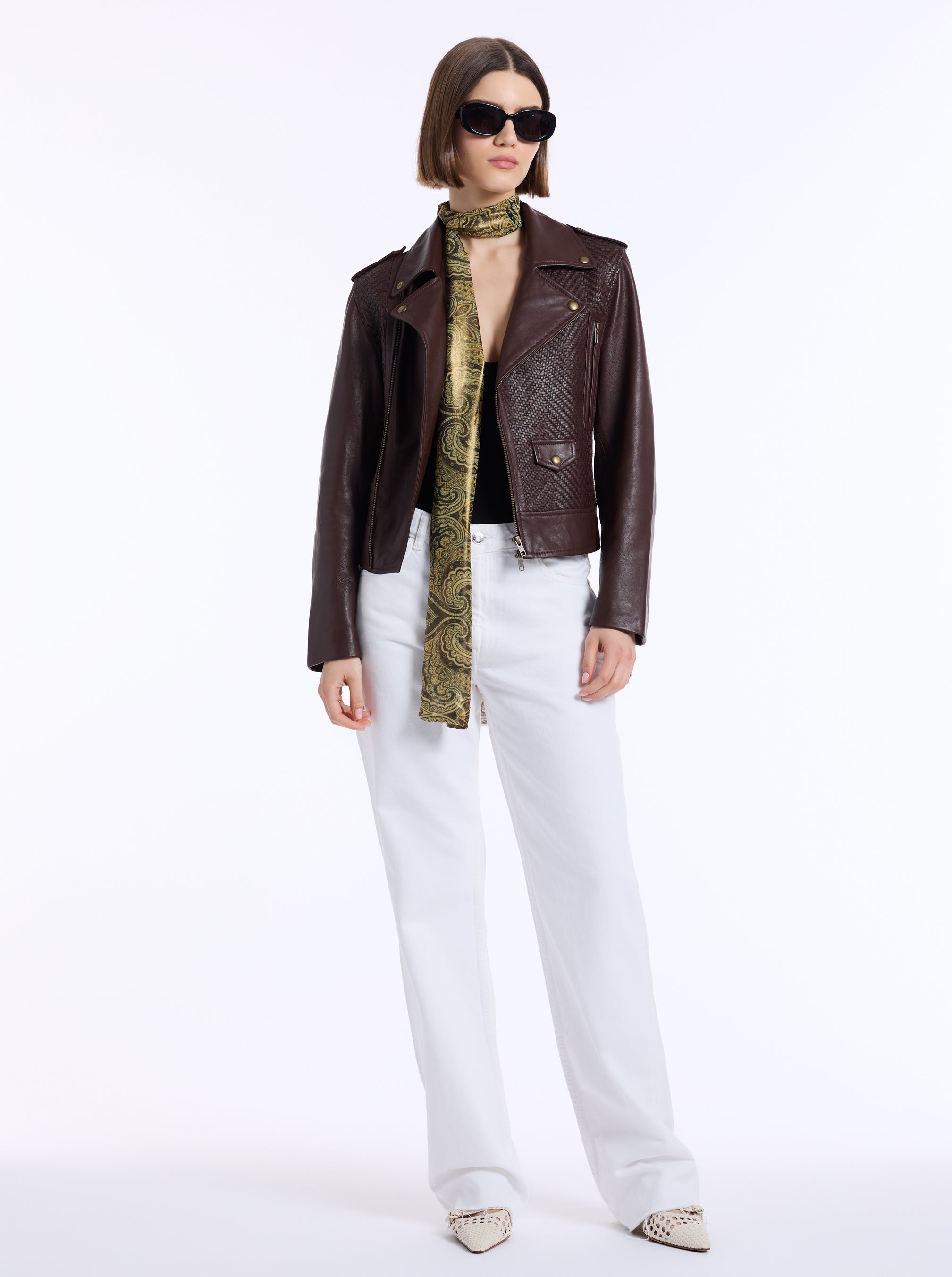 CLARA LEATHER JACKET
