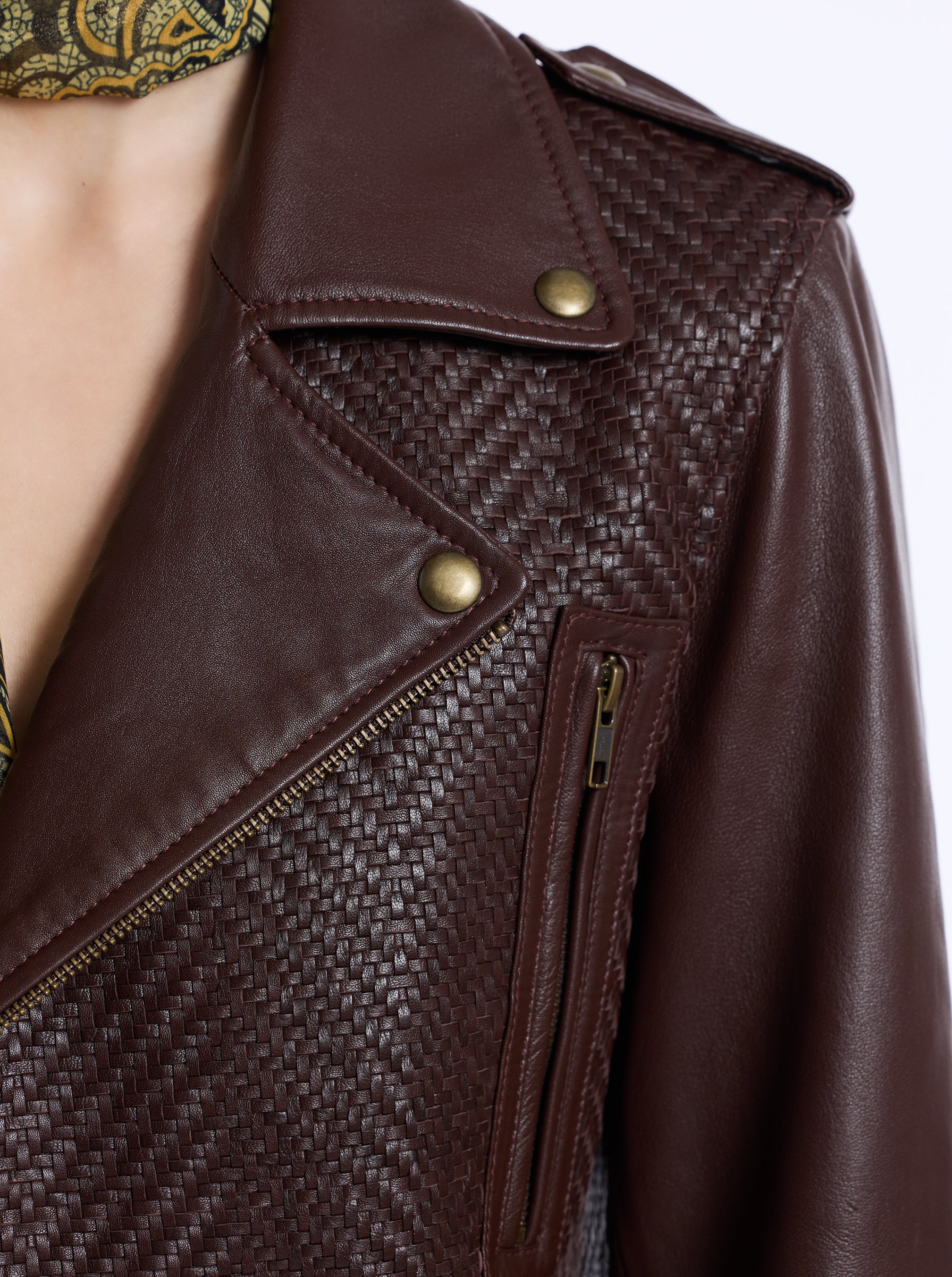 CLARA LEATHER JACKET