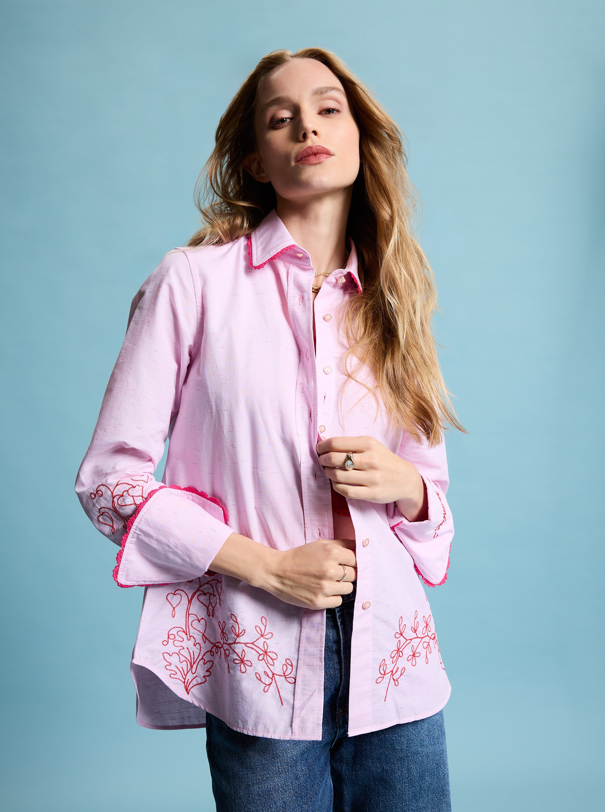 PRISCILLA LONG SLEEVE SHIRT