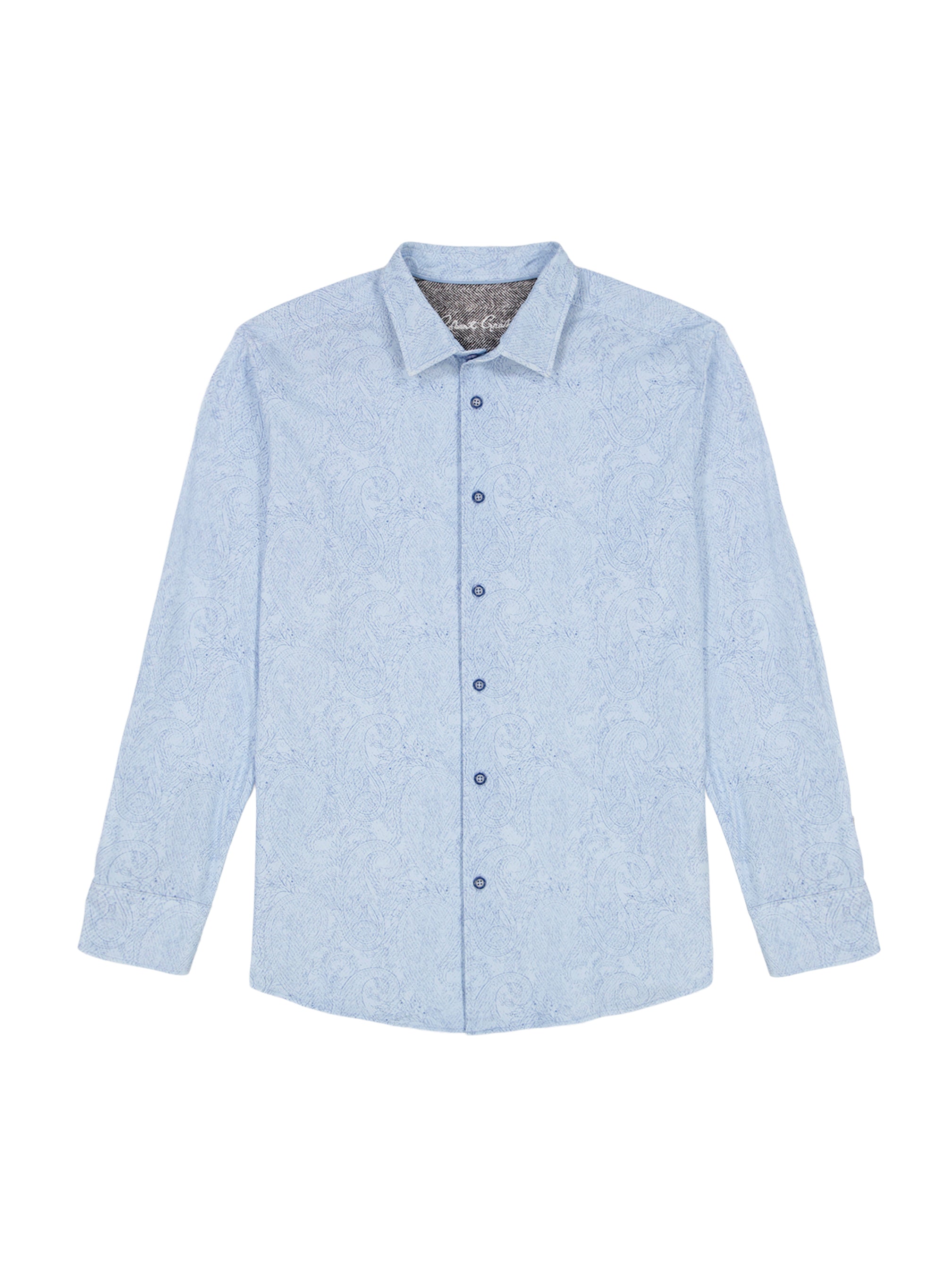 THURSTON LONG SLEEVE BUTTON DOWN KNIT SHIRT