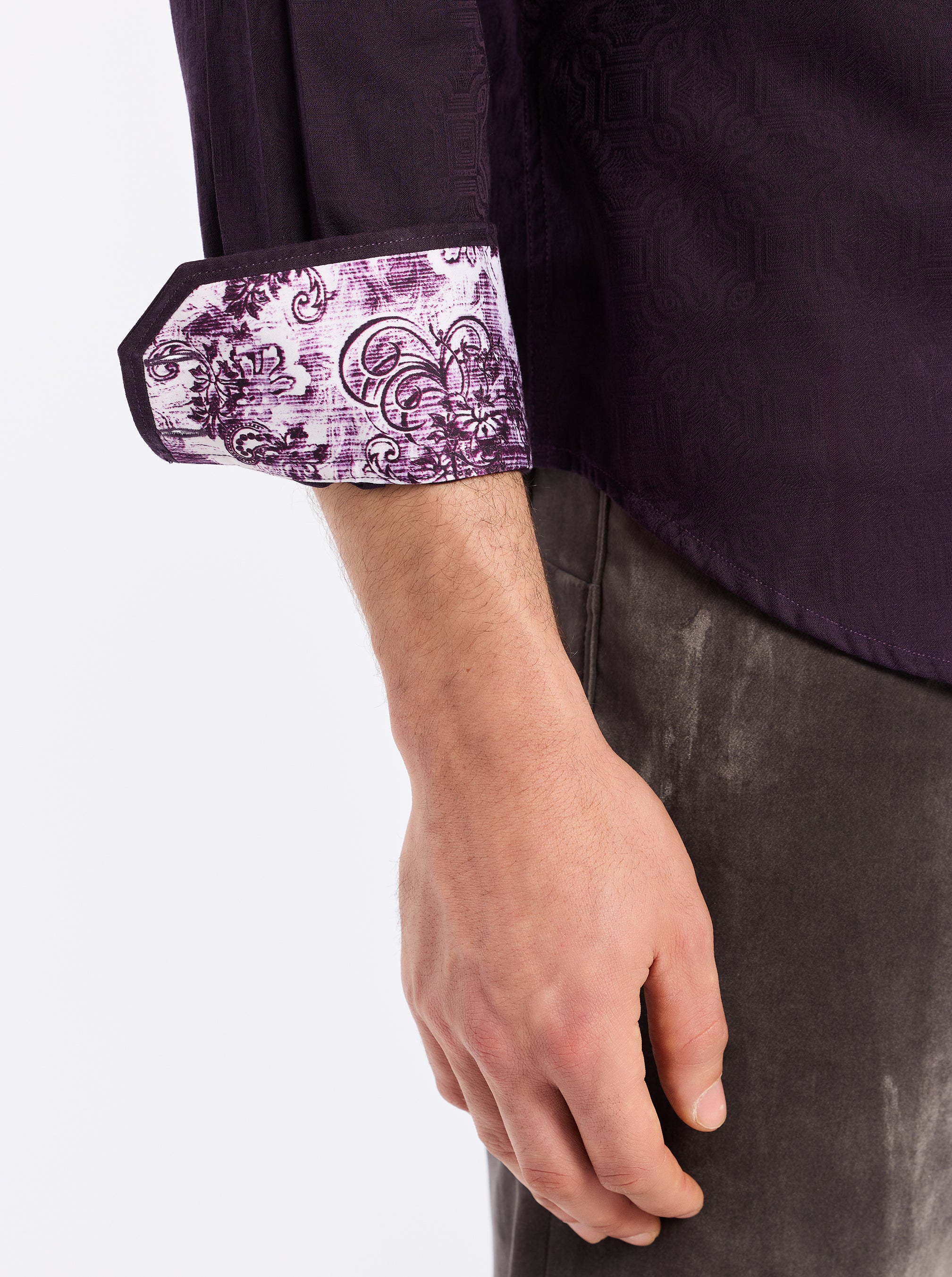 ODYSSEY LONG SLEEVE BUTTON DOWN SHIRT