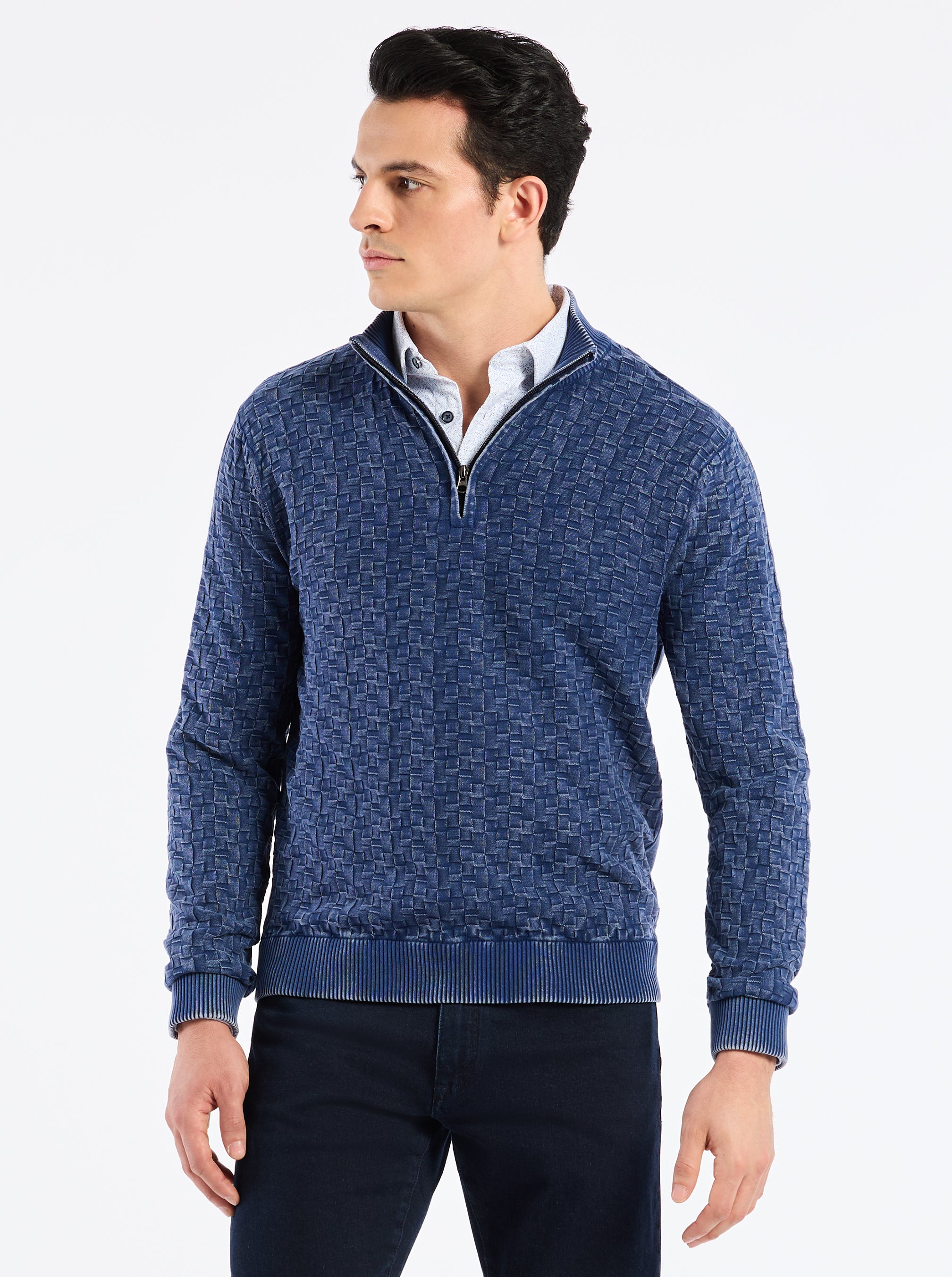 AUBIN LONG SLEEVE SWEATER