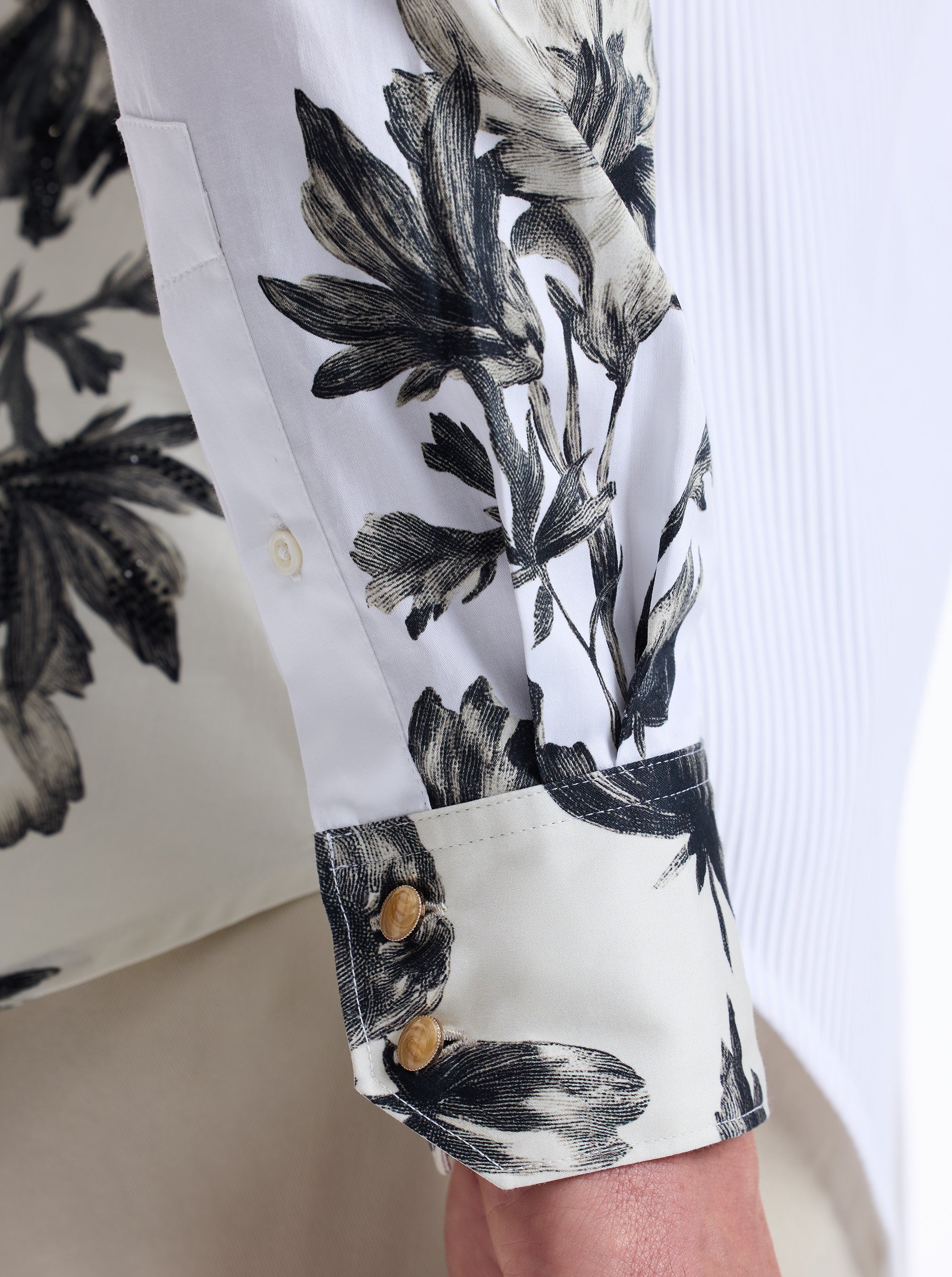 LIMITED EDITION THE BUD LONG SLEEVE BUTTON DOWN SHIRT TALL