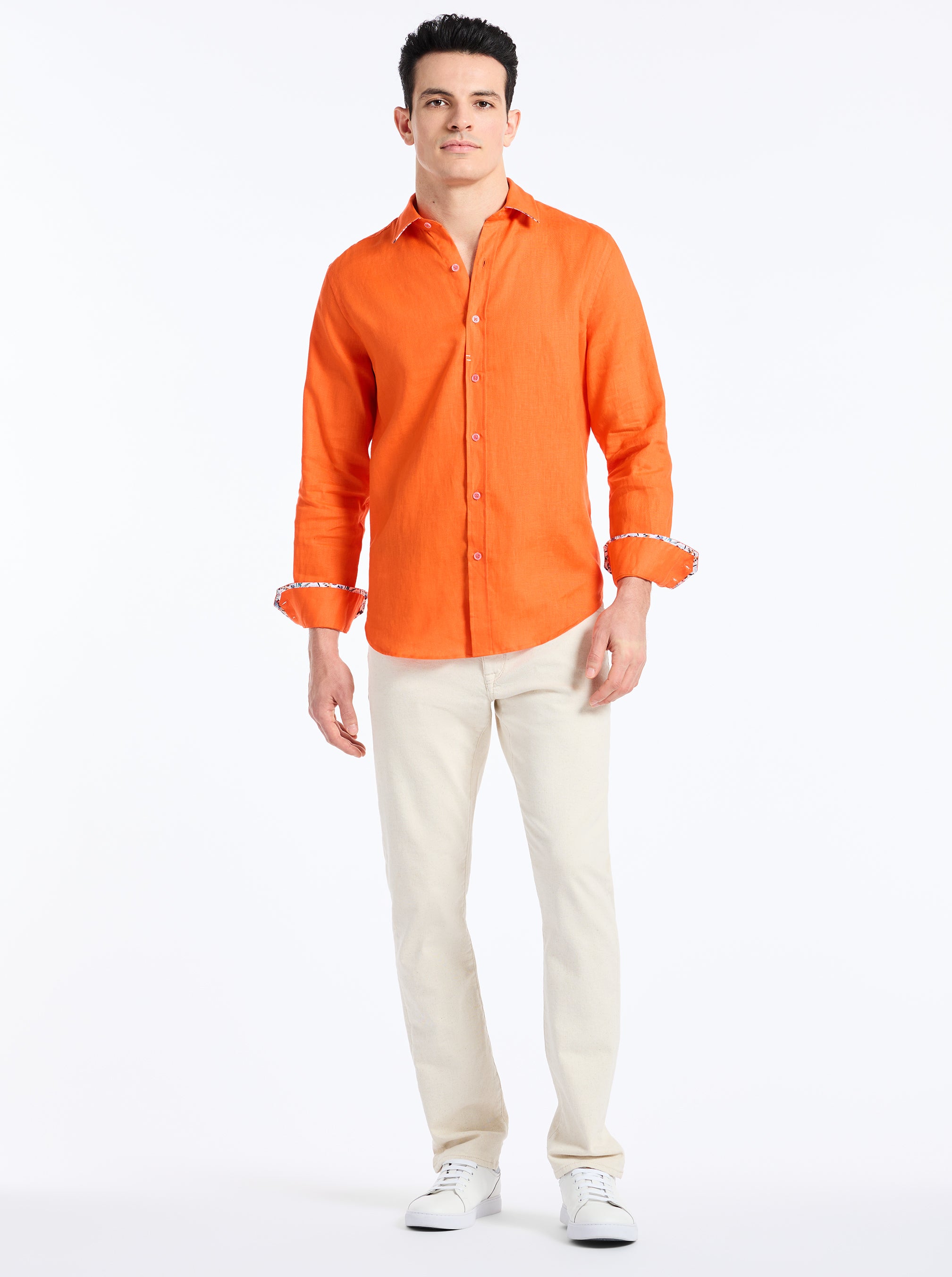 WENLOCK LONG SLEEVE BUTTON DOWN SHIRT