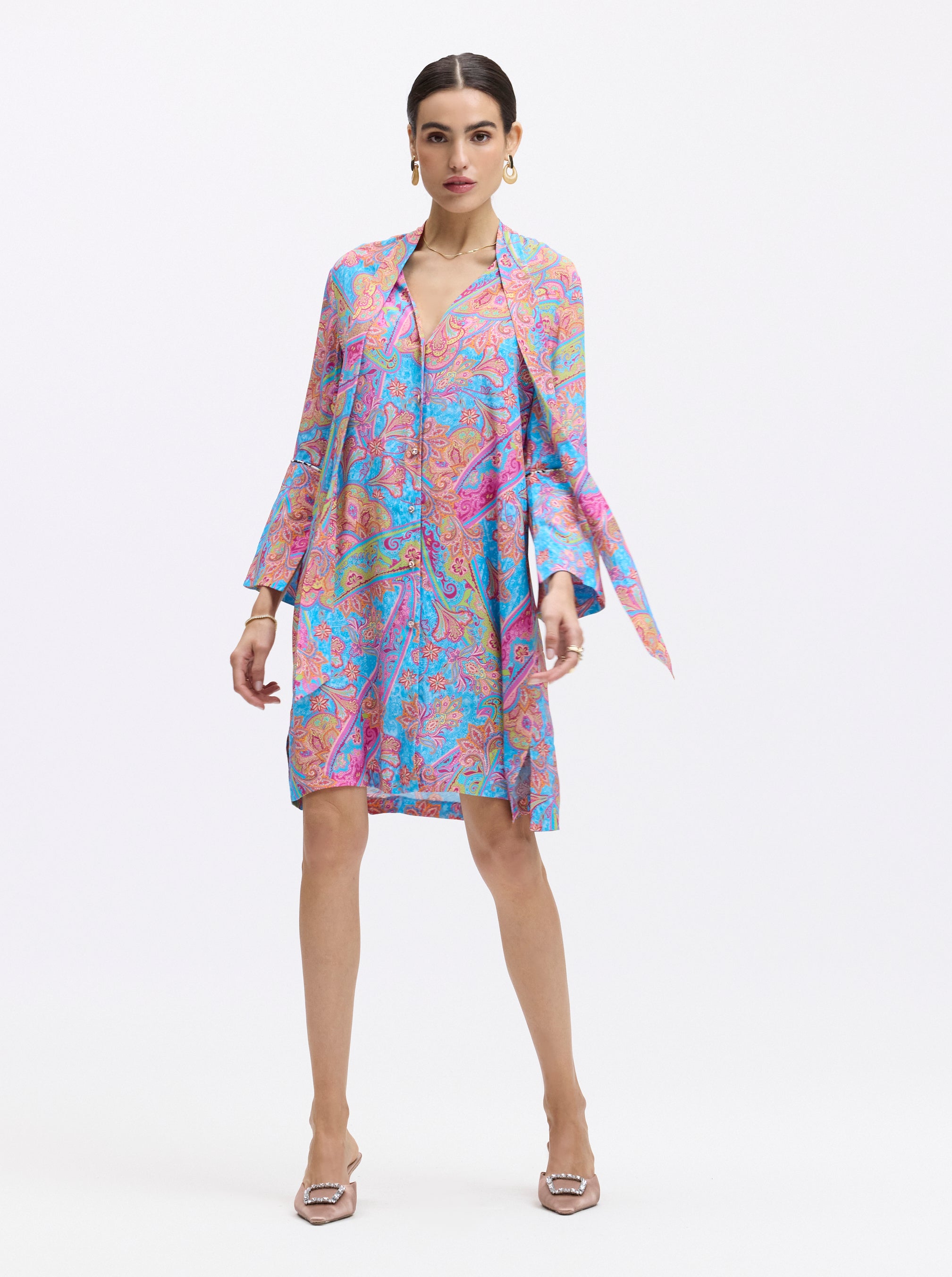 BRENNA LONG SLEEVE DRESS