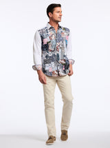 MADEIRA LONG SLEEVE BUTTON DOWN SHIRT
