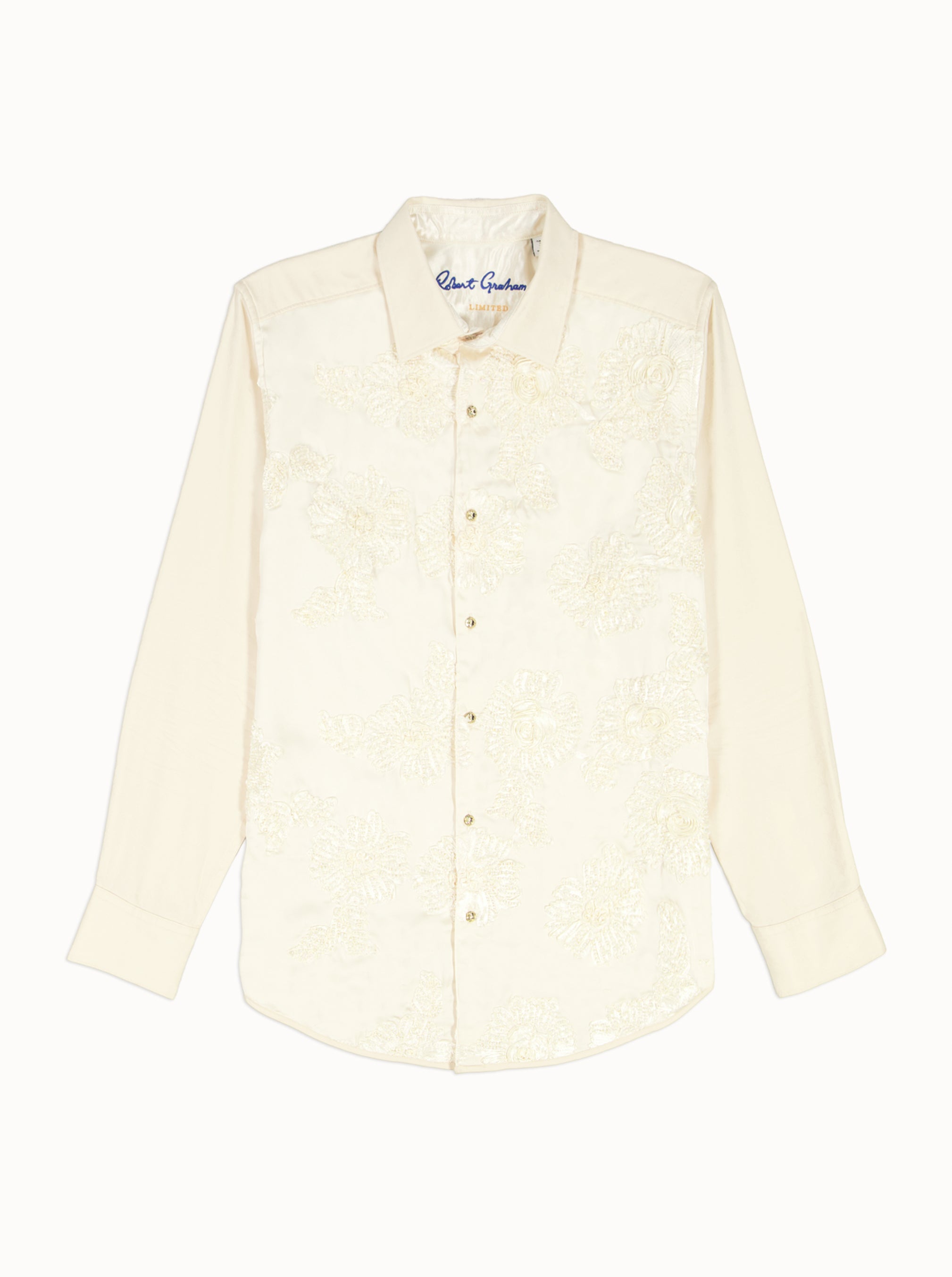LIMITED EDITION CHAMPAGNE DREAM LONG SLEEVE BUTTON DOWN SHIRT