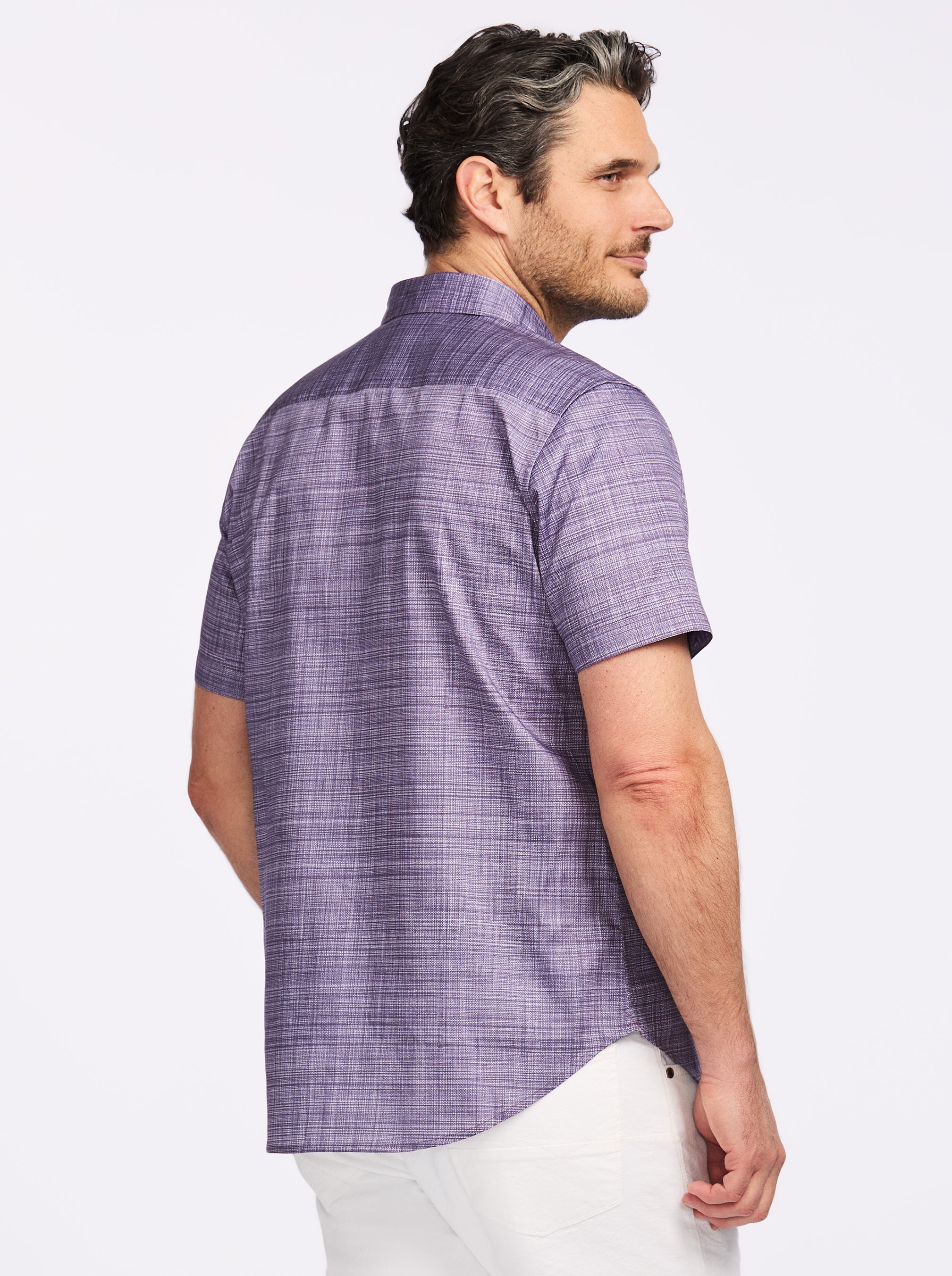 ROTH SHORT SLEEVE BUTTON DOWN SHIRT