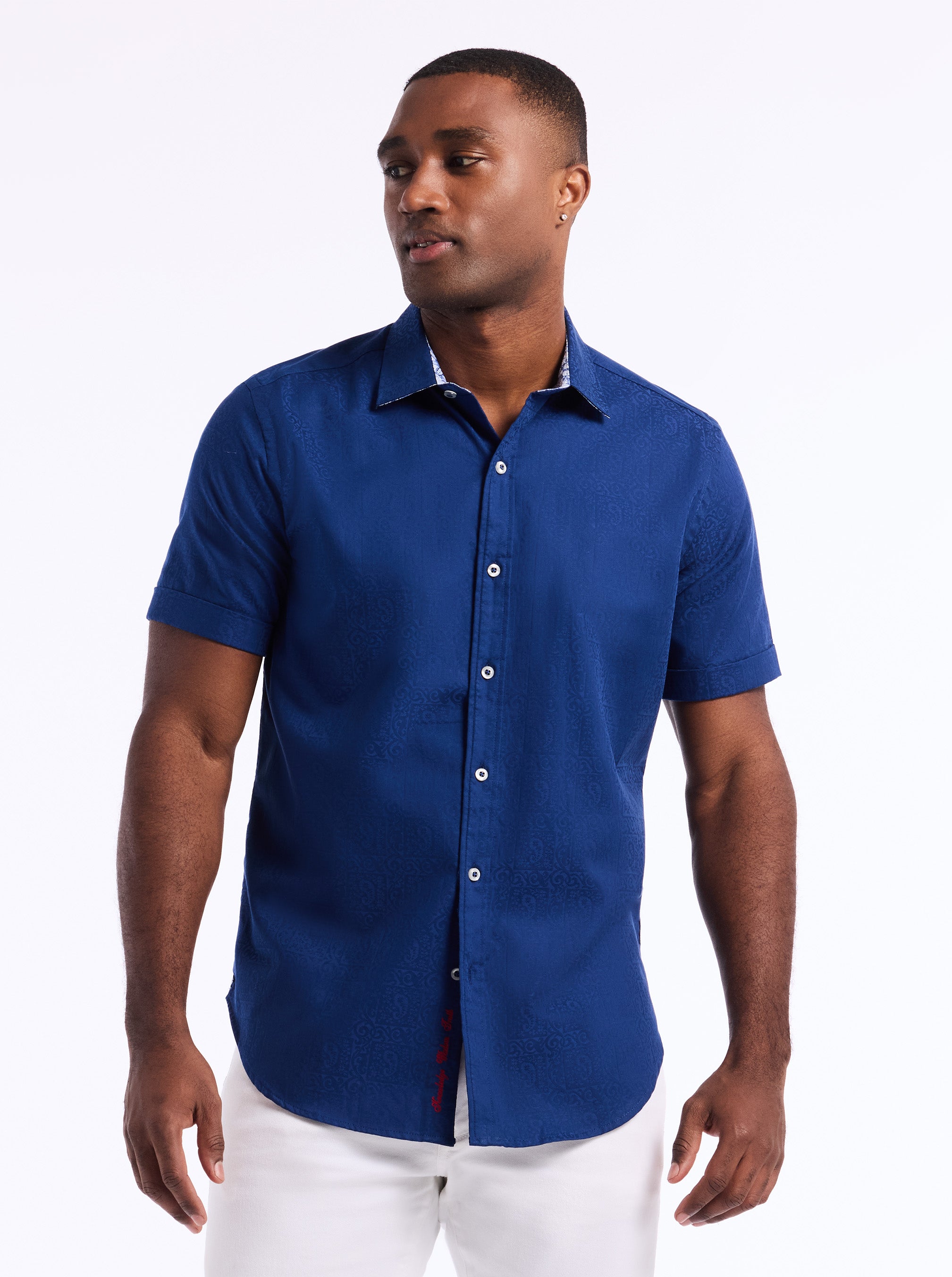 Robert Graham Windsor 2 Short Sleeve Button Down Shirt Robert Graham Windsor 2 Short Sleeve Button Down Shirt