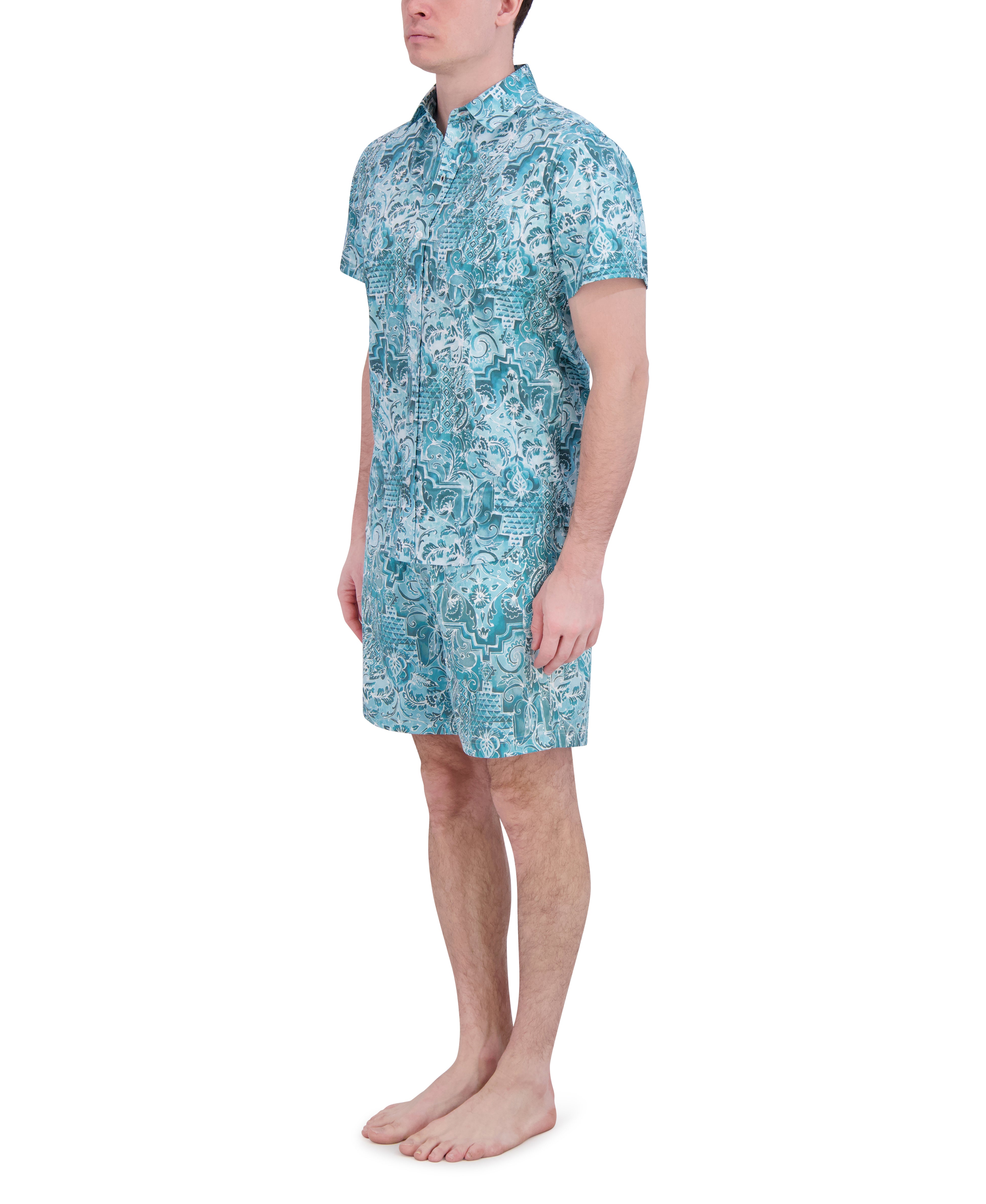 SHORT SLEEVE BUTTON DOWN SHIRT