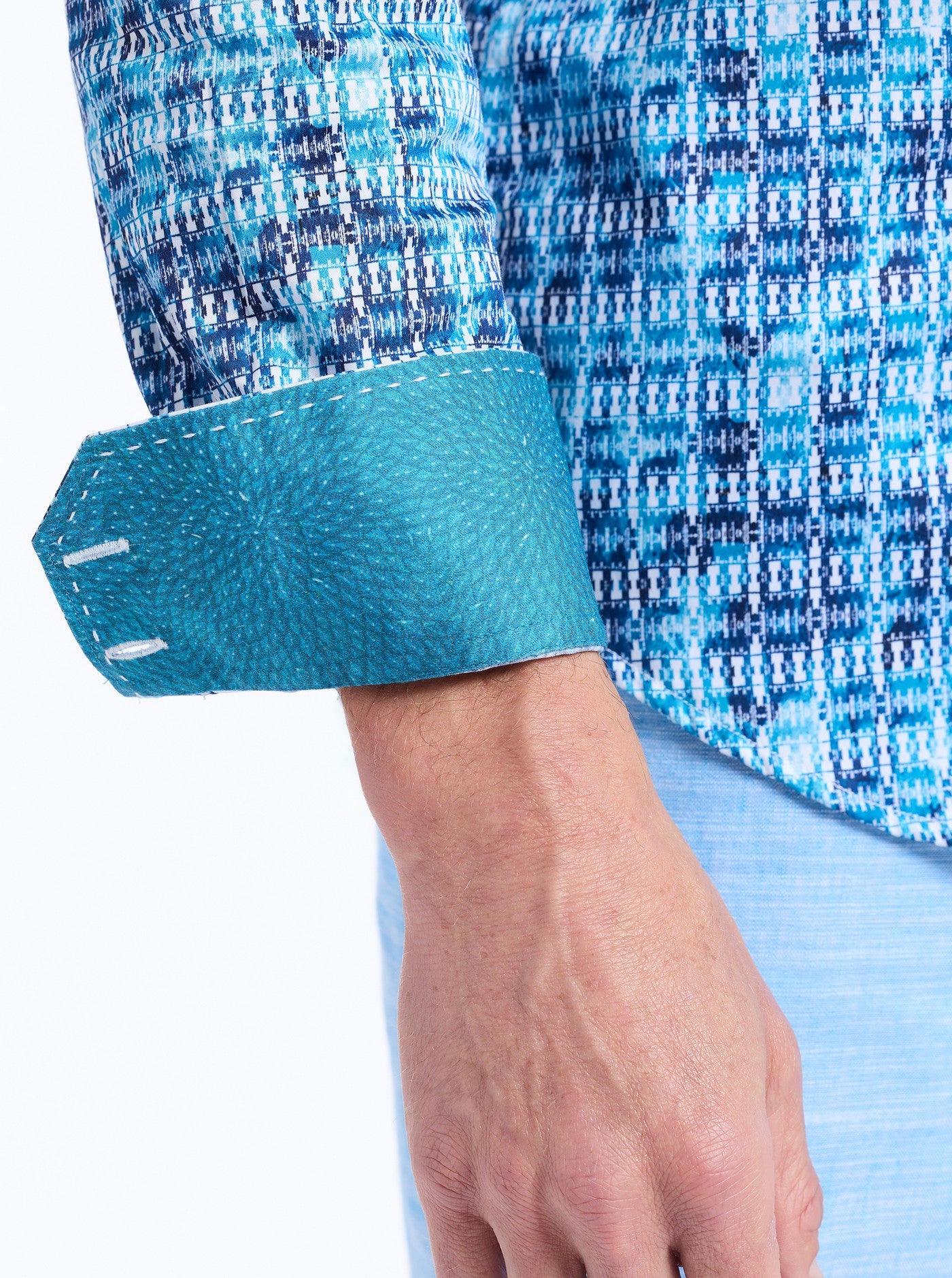 WESTMORELAND LONG SLEEVE BUTTON DOWN SHIRT