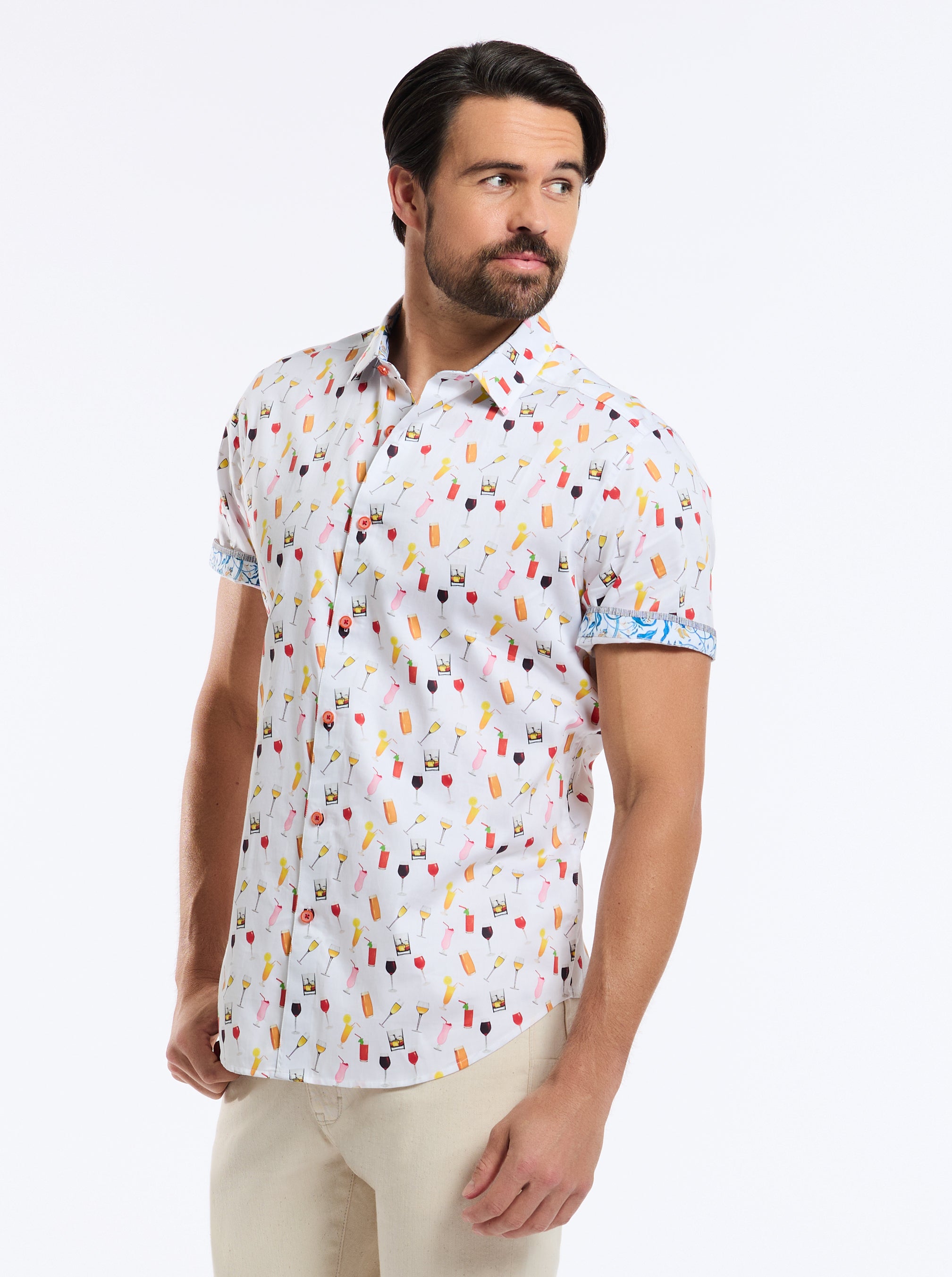 NORWOOD SHORT SLEEVE BUTTON DOWN SHIRT