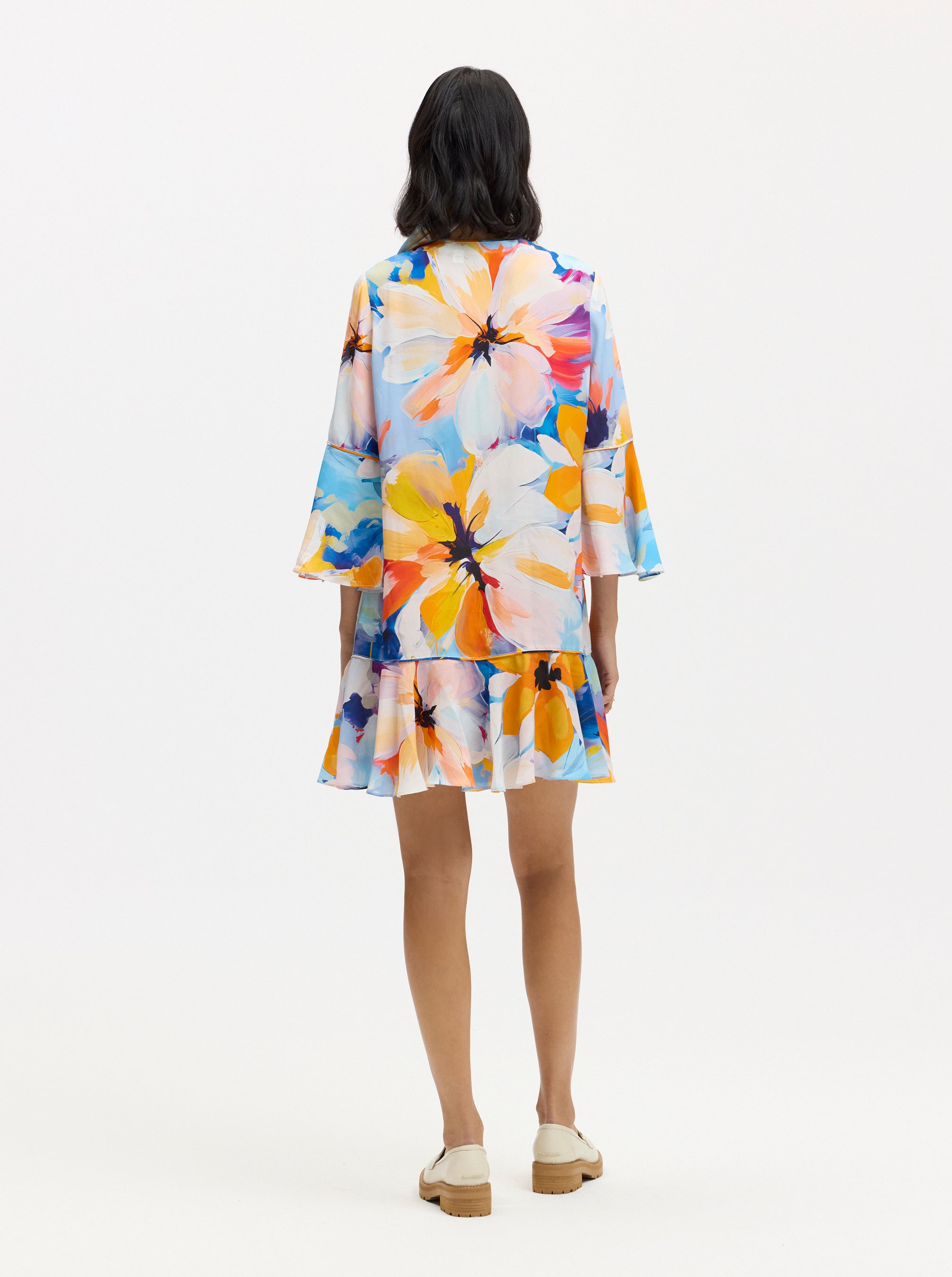 MARGOT 3/4 SLEEVE DRESS