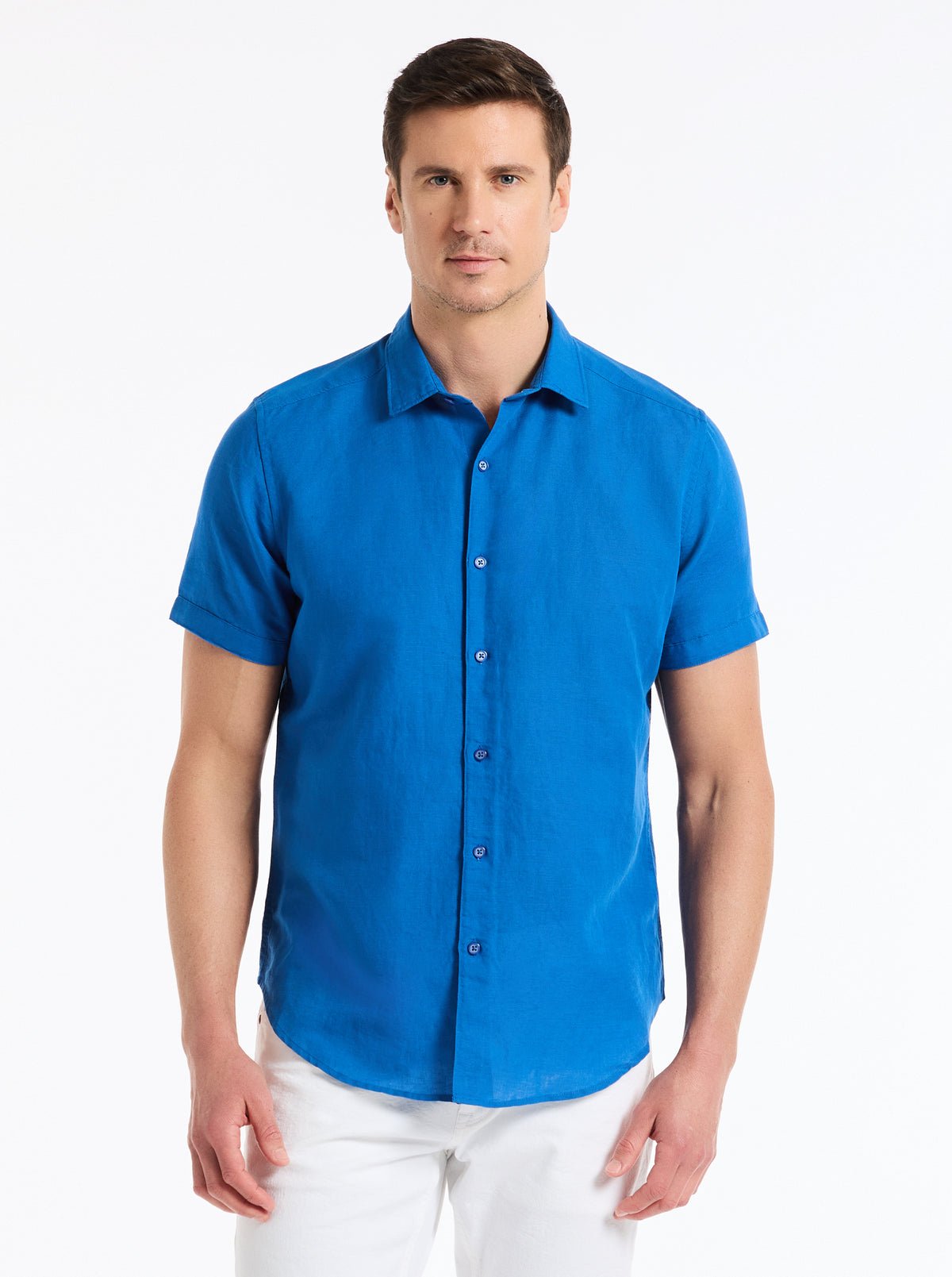 DAVIS SHORT SLEEVE BUTTON DOWN SHIRT