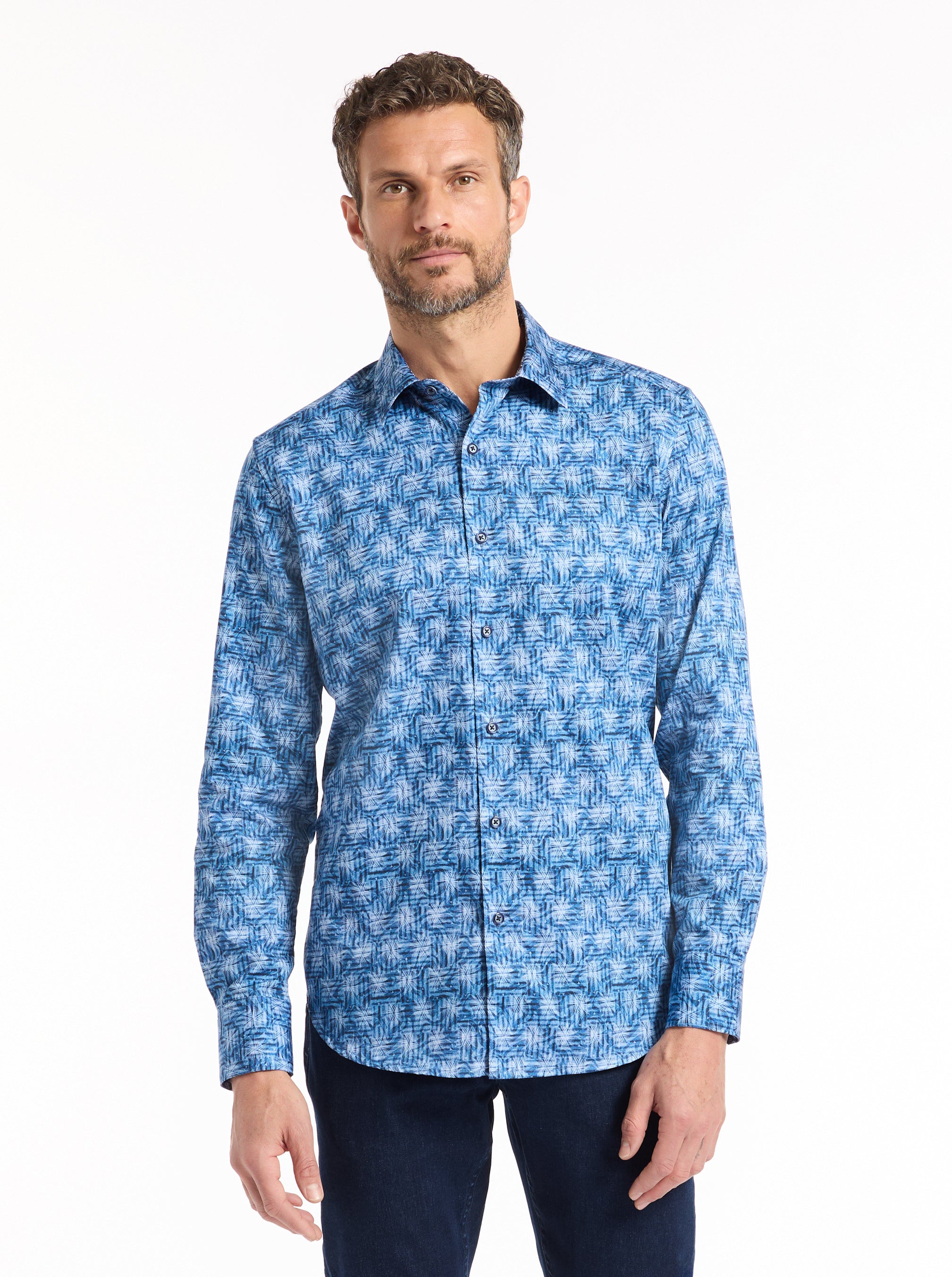 WALROW LONG SLEEVE BUTTON DOWN SHIRT