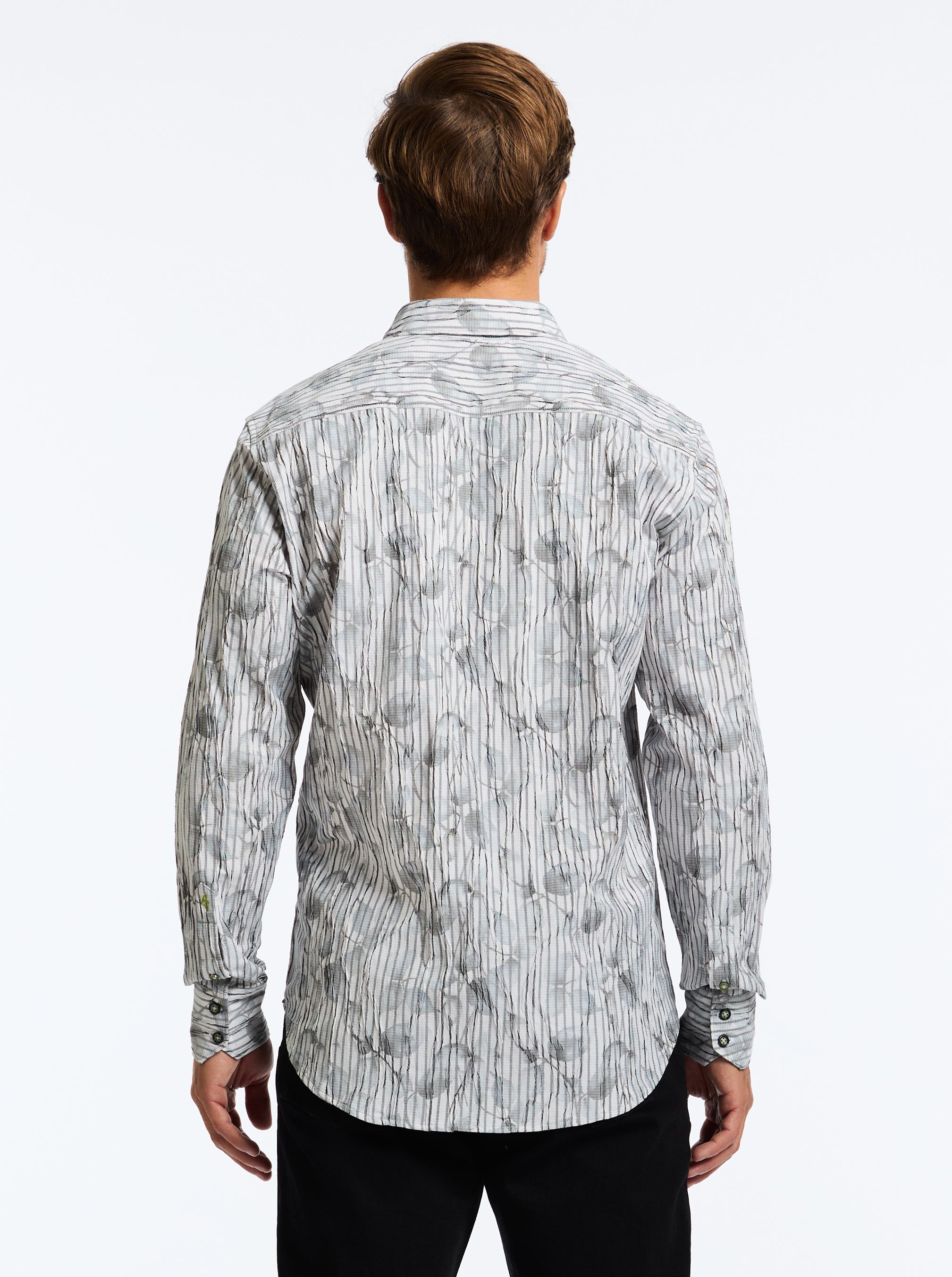 LAGOS LONG SLEEVE BUTTON DOWN SHIRT