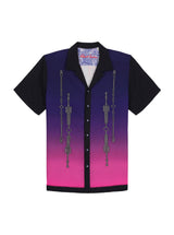 SUNSET RALLY SHORT SLEEVE BUTTON DOWN SHIRT