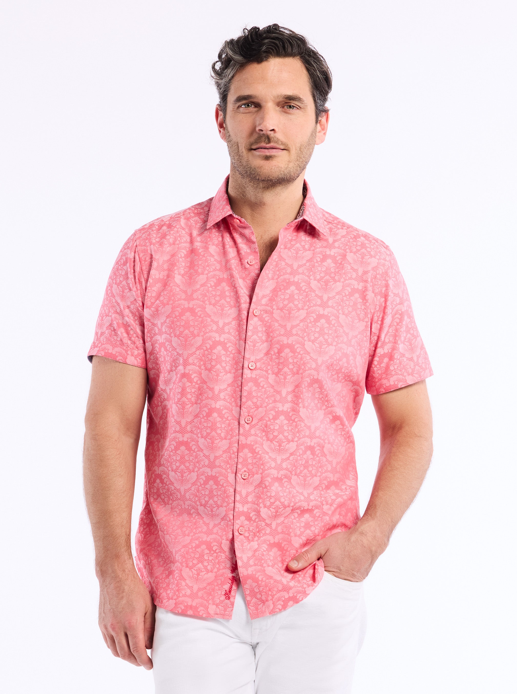 BAYVIEW SHORT SLEEVE BUTTON DOWN SHIRT