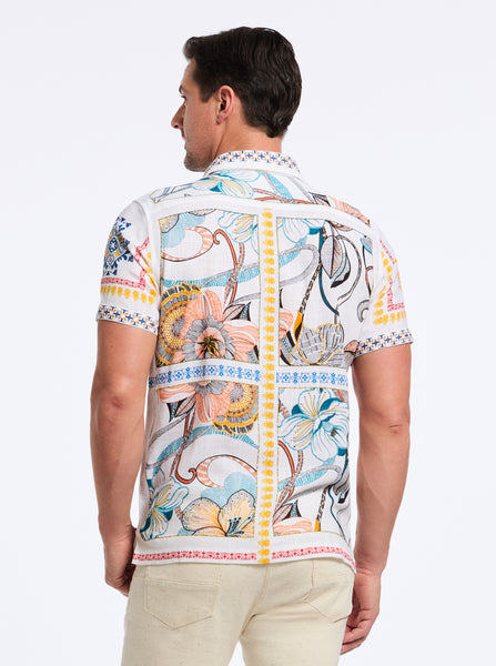 【BAON】[unisex] Huto Vintage Over Short Sleeve Shirt MANZU SHORT SLEEVE BUTTON DOWN SHIRT – Robert Graham