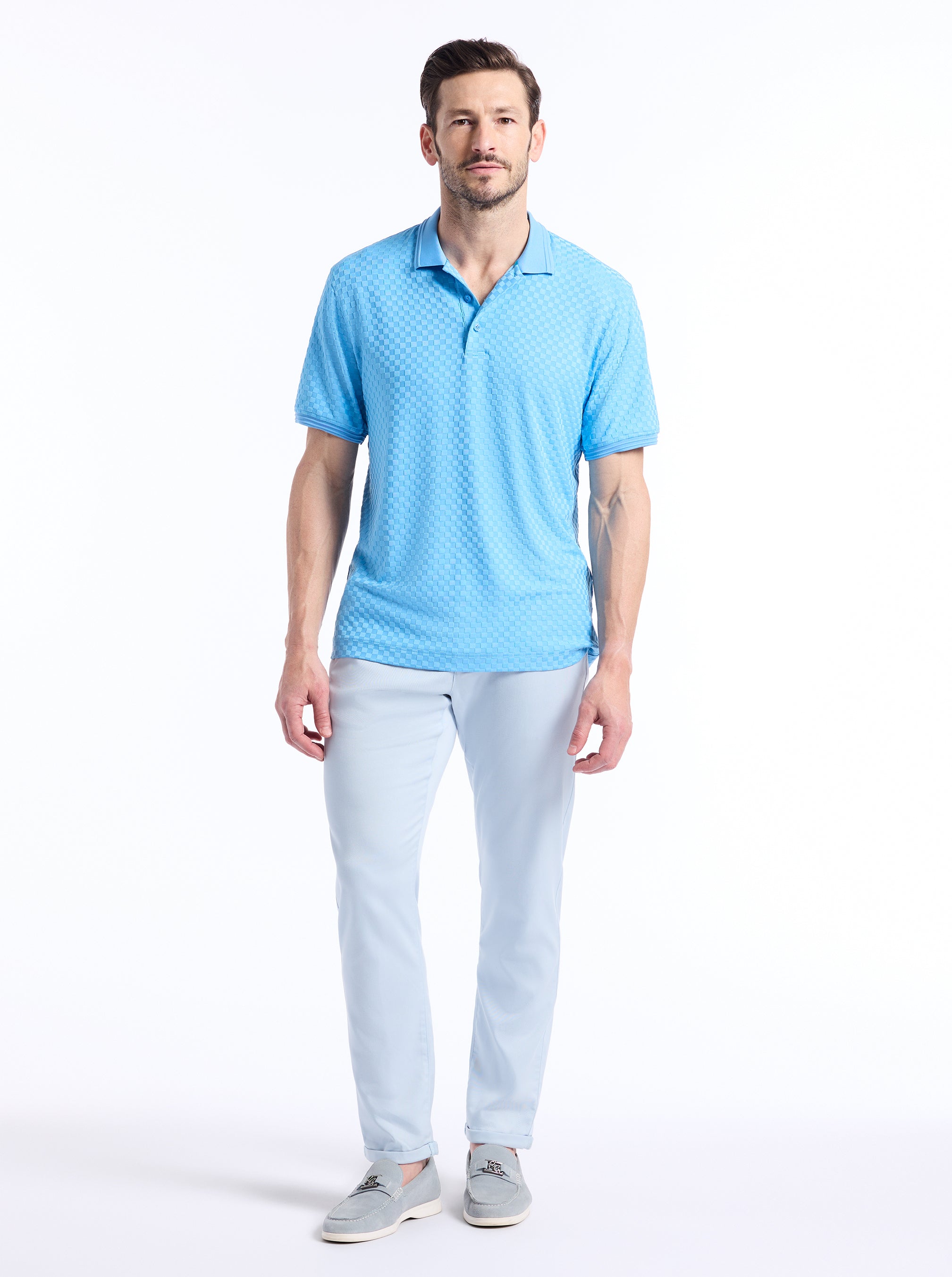AARON SHORT SLEEVE POLO