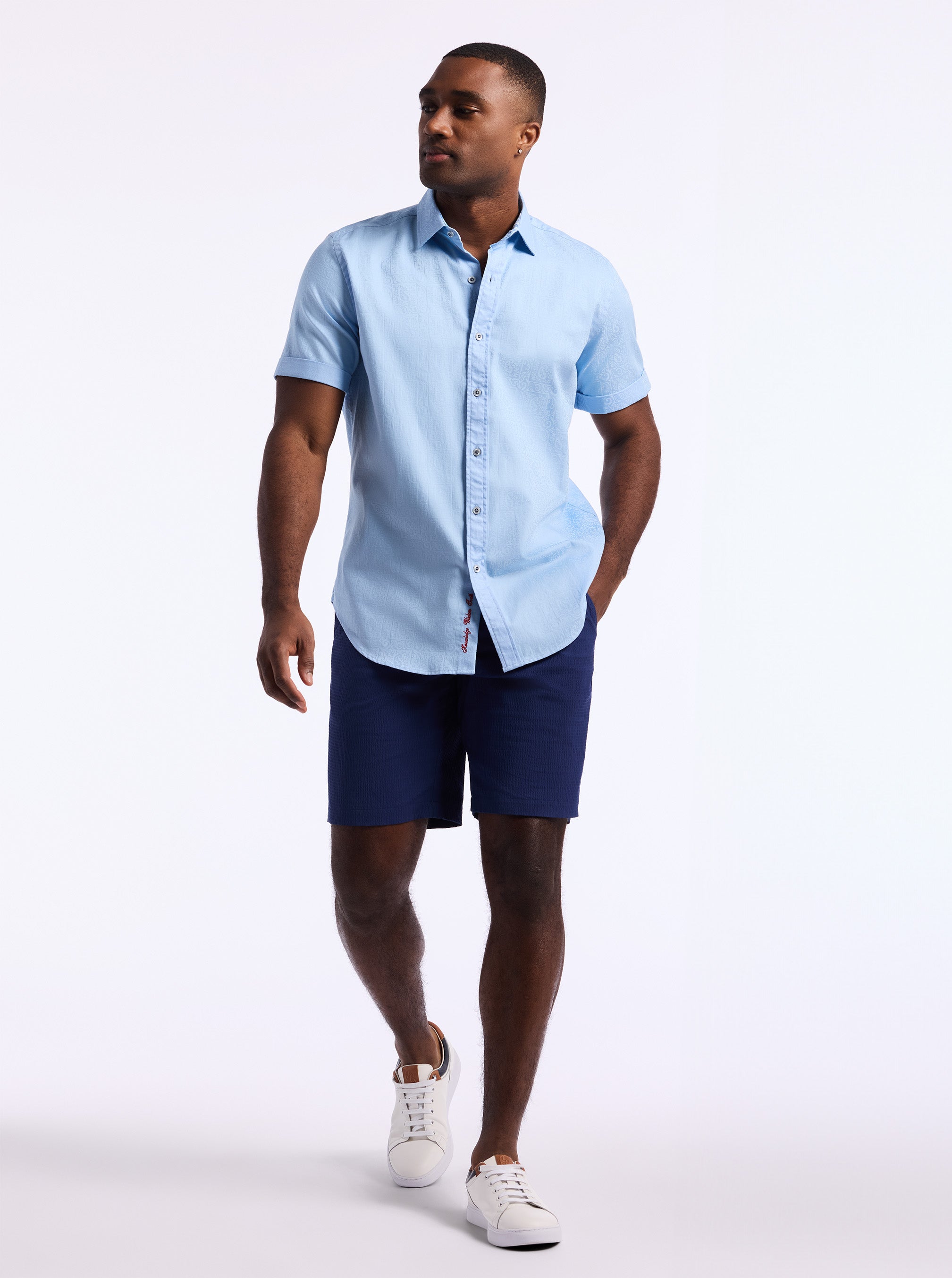 WINDSOR 2 SHORT SLEEVE BUTTON DOWN SHIRT