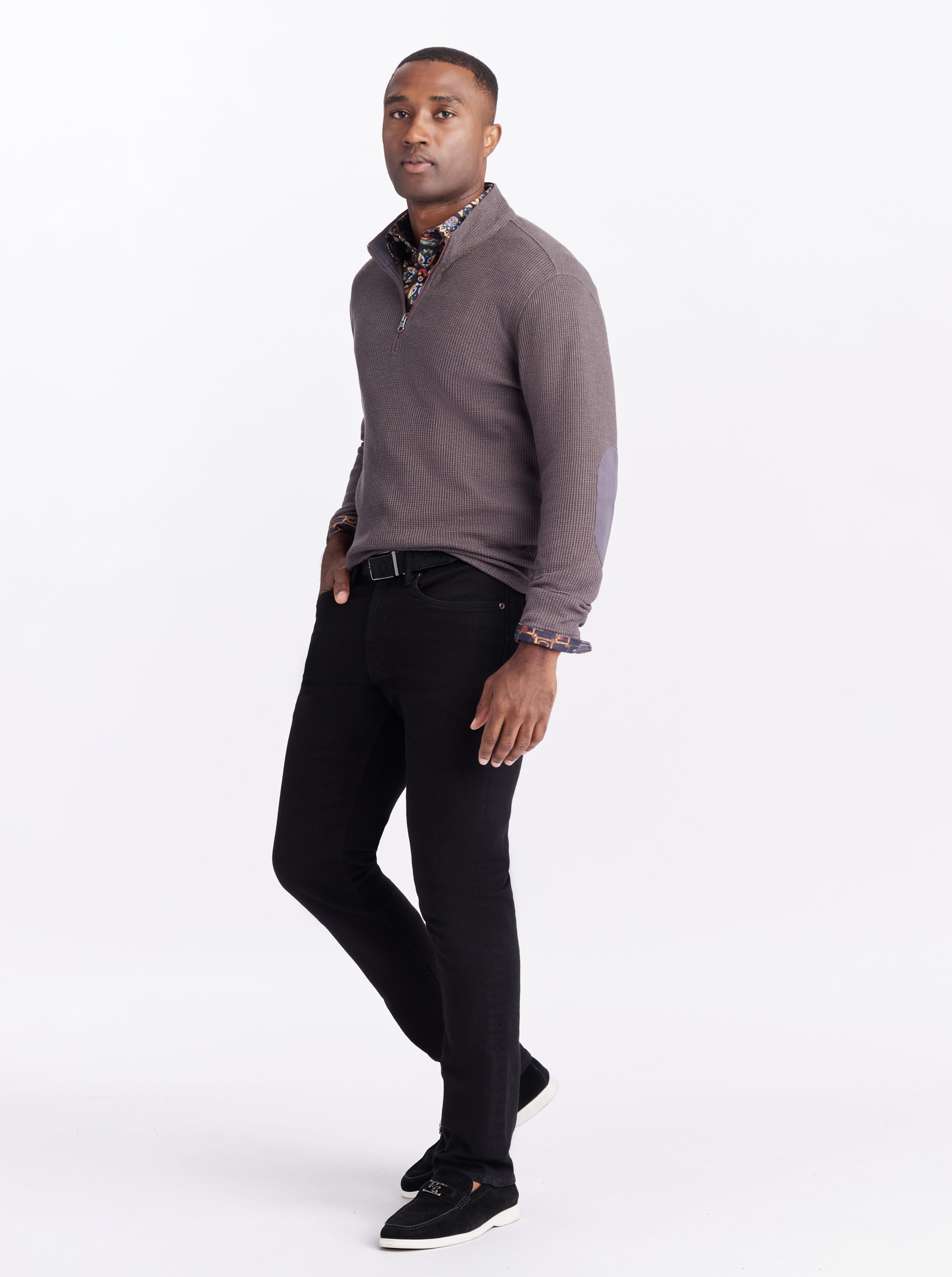 SHEPTON LONG SLEEVE KNIT SHIRT