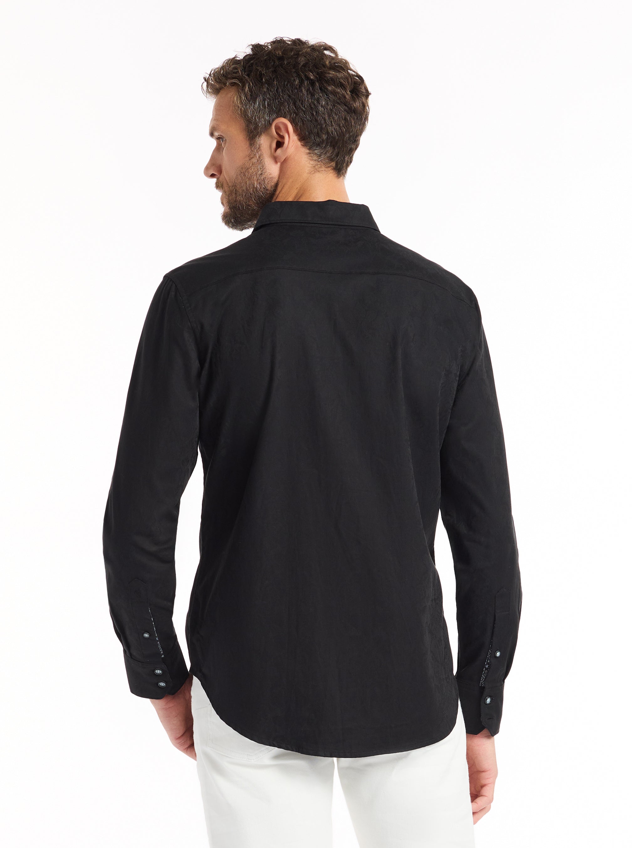 HIGHLAND LONG SLEEVE BUTTON DOWN SHIRT BIG