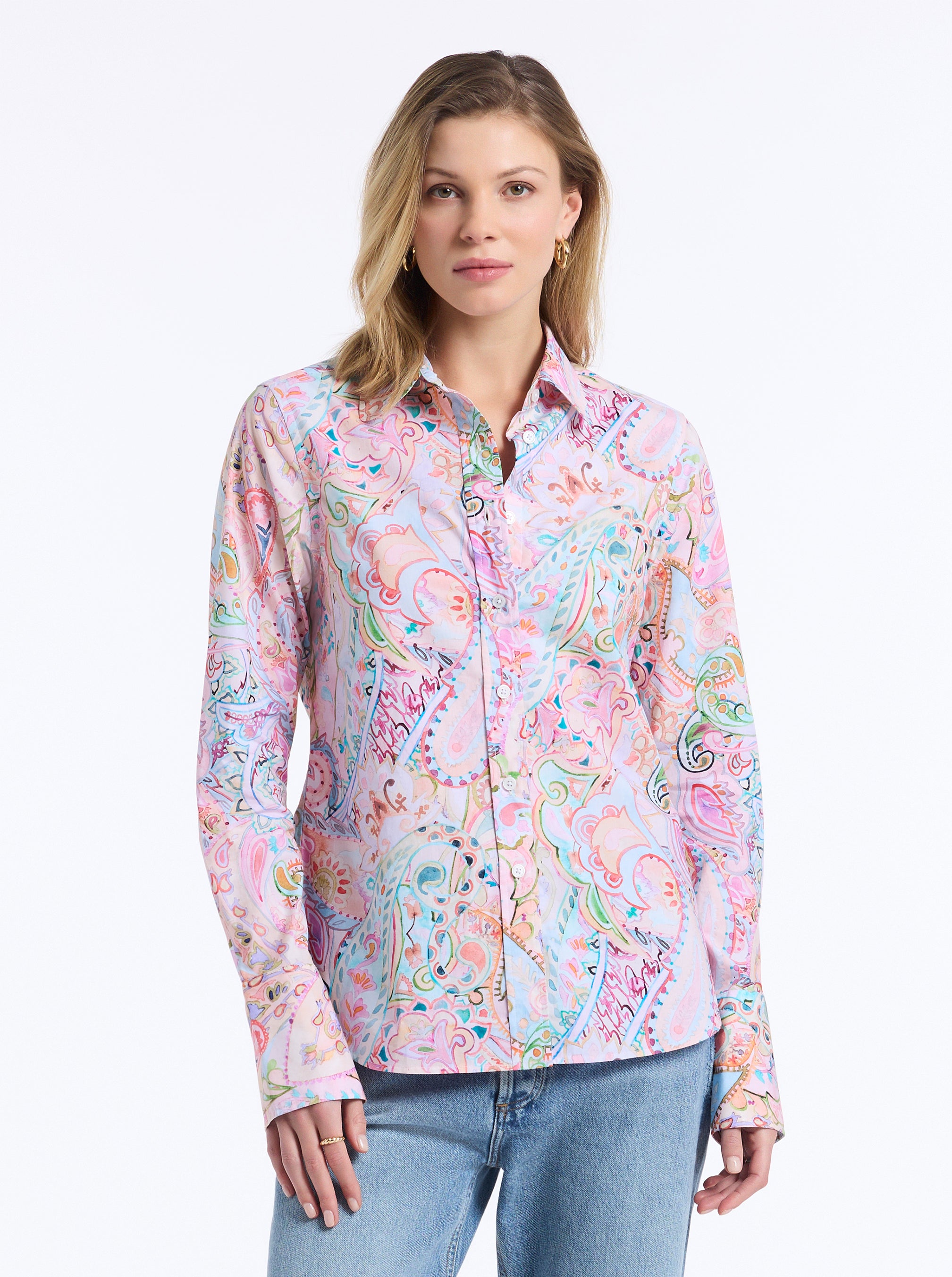 long sleeve dress shirts womens PRISCILLA LONG SLEEVE SHIRT