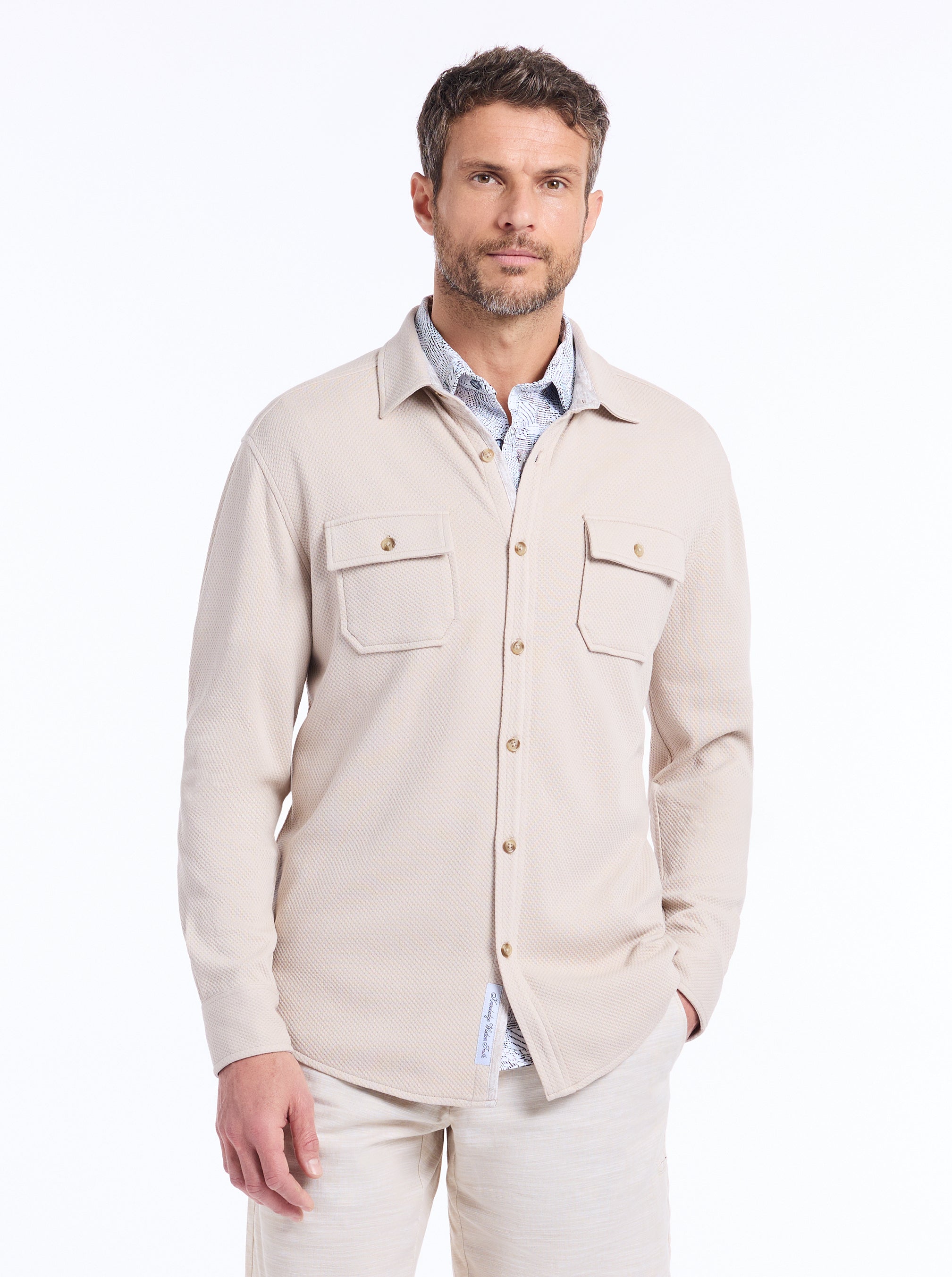 EASTLING KNIT SHIRT JACKET