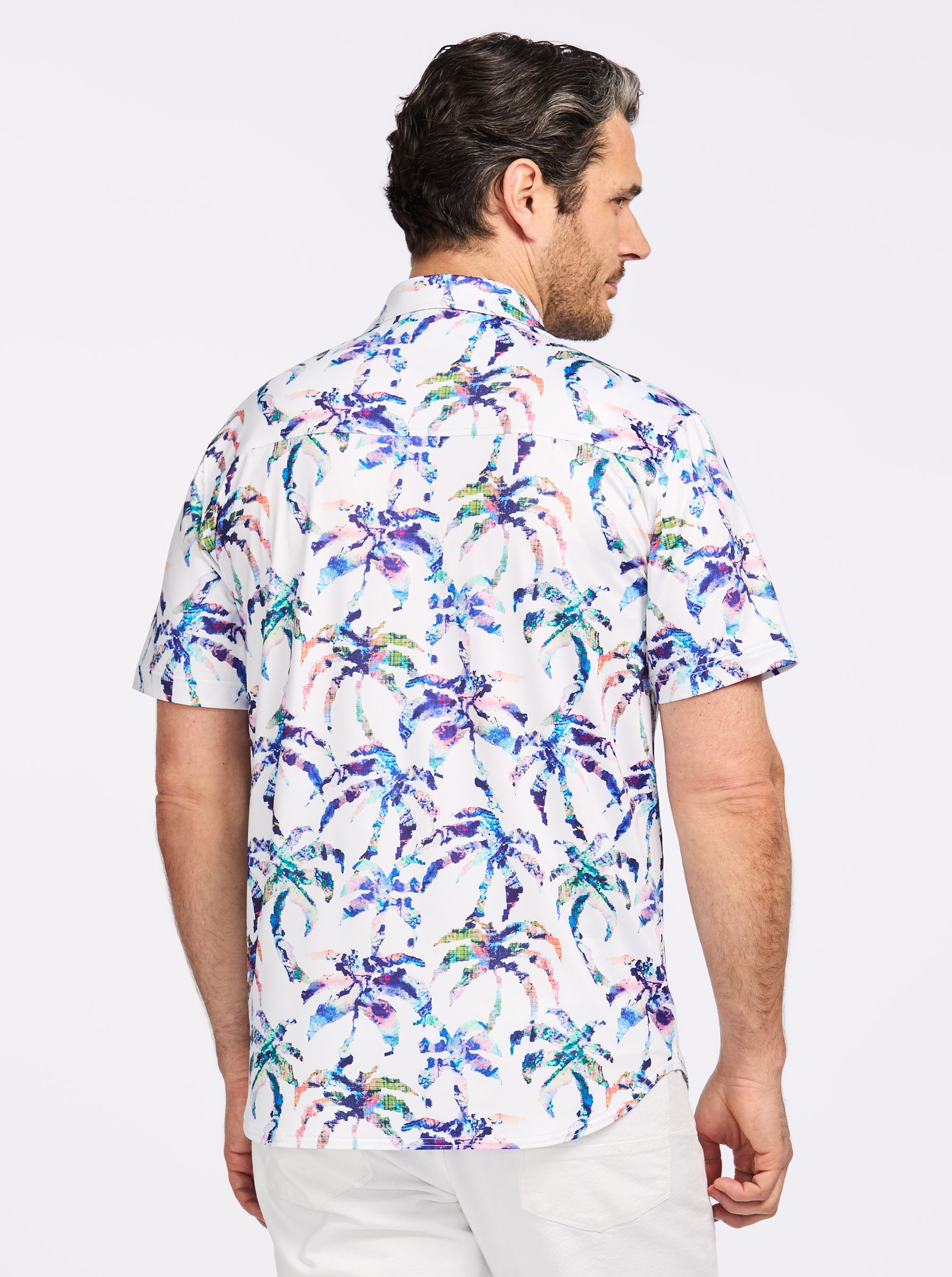 TREVETT SHORT SLEEVE BUTTON DOWN SHIRT