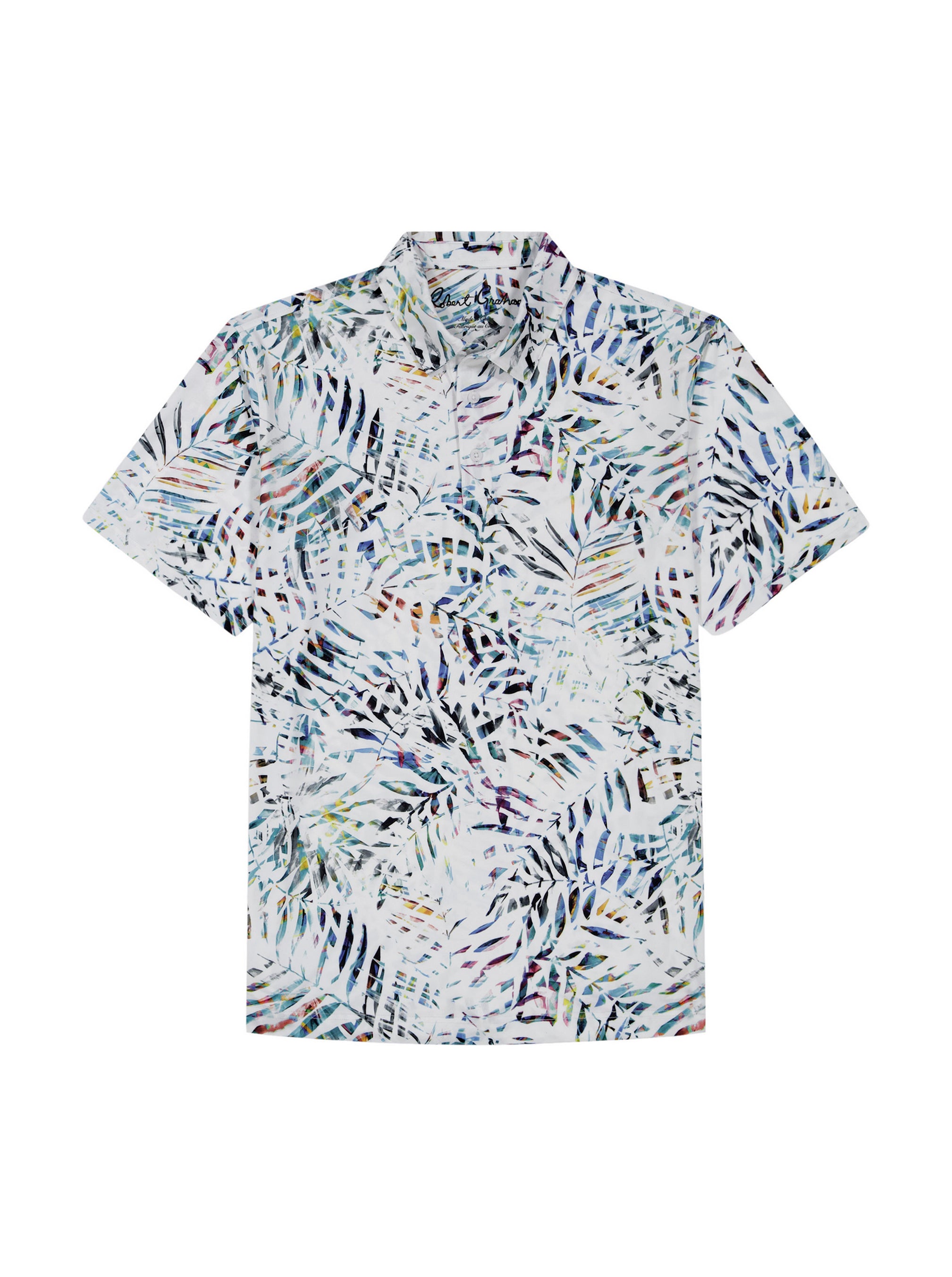 ISLAND PALM SHORT SLEEVE POLO