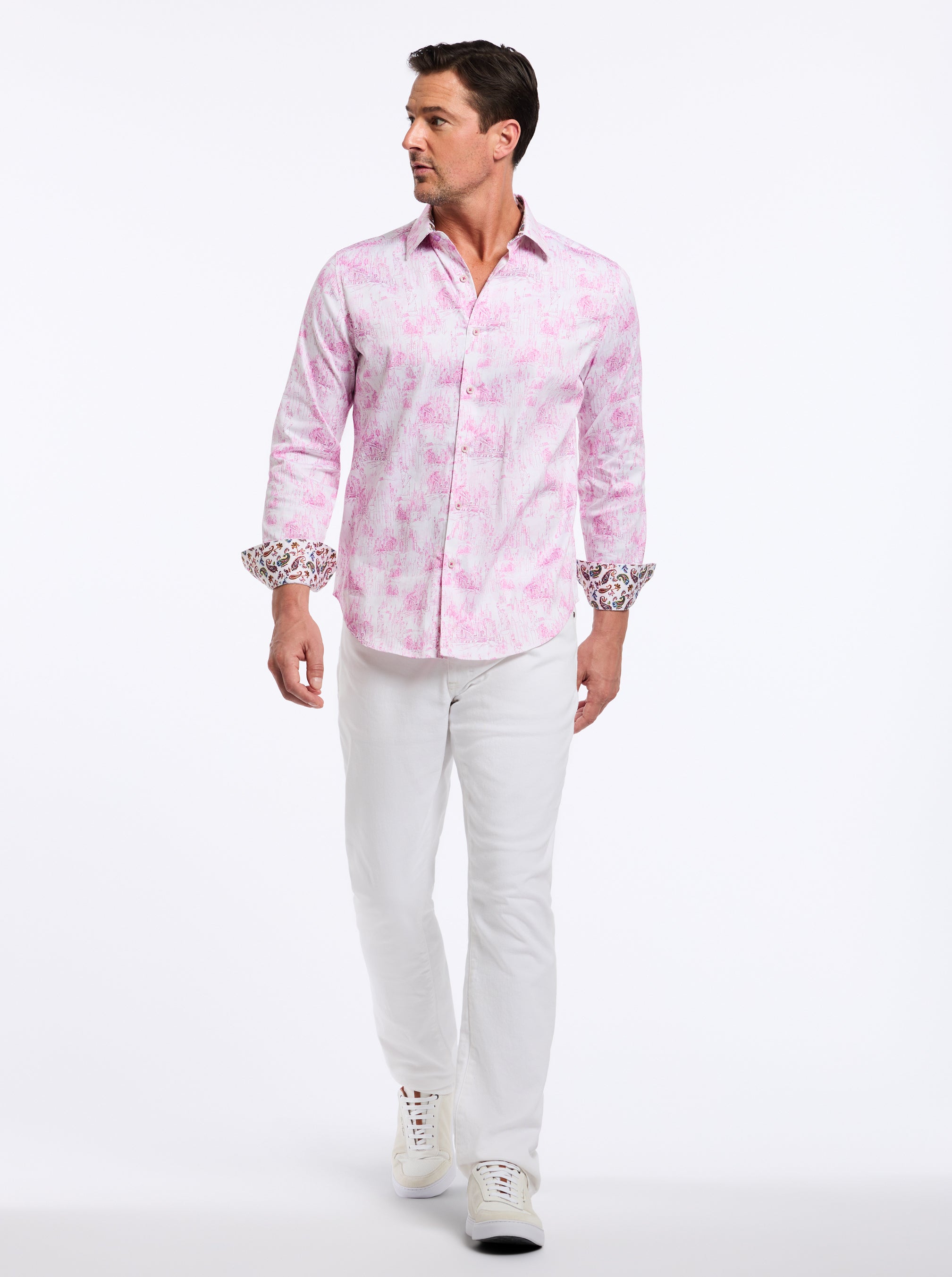LIBERTY LONG SLEEVE BUTTON DOWN SHIRT