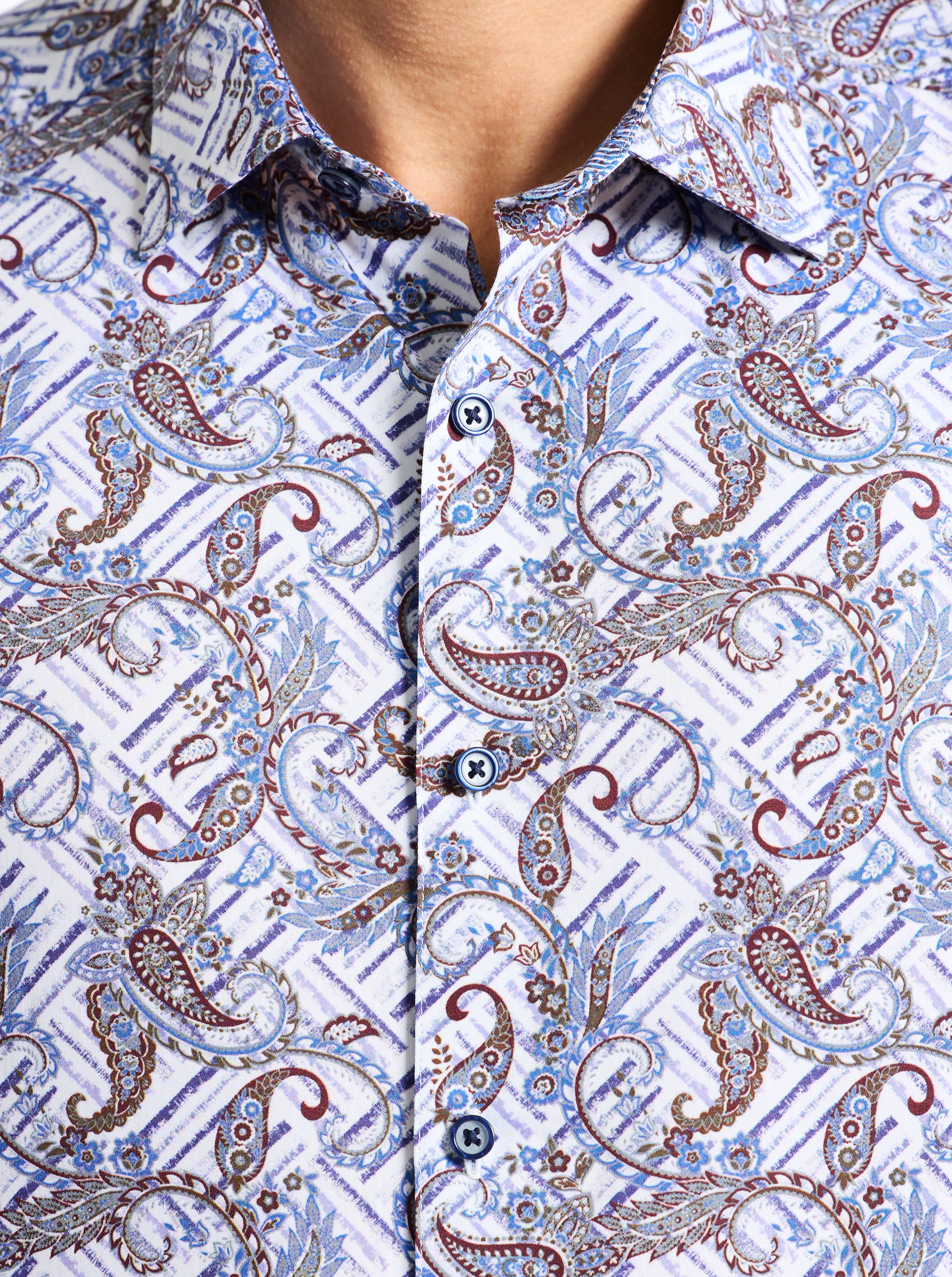 WYLDER LONG SLEEVE BUTTON DOWN SHIRT