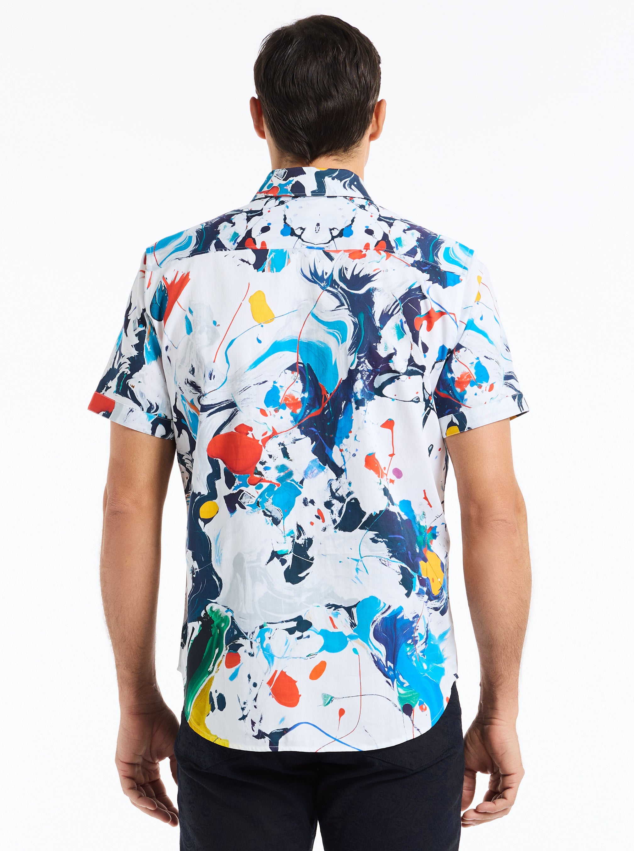 KARSON SHORT SLEEVE BUTTON DOWN SHIRT