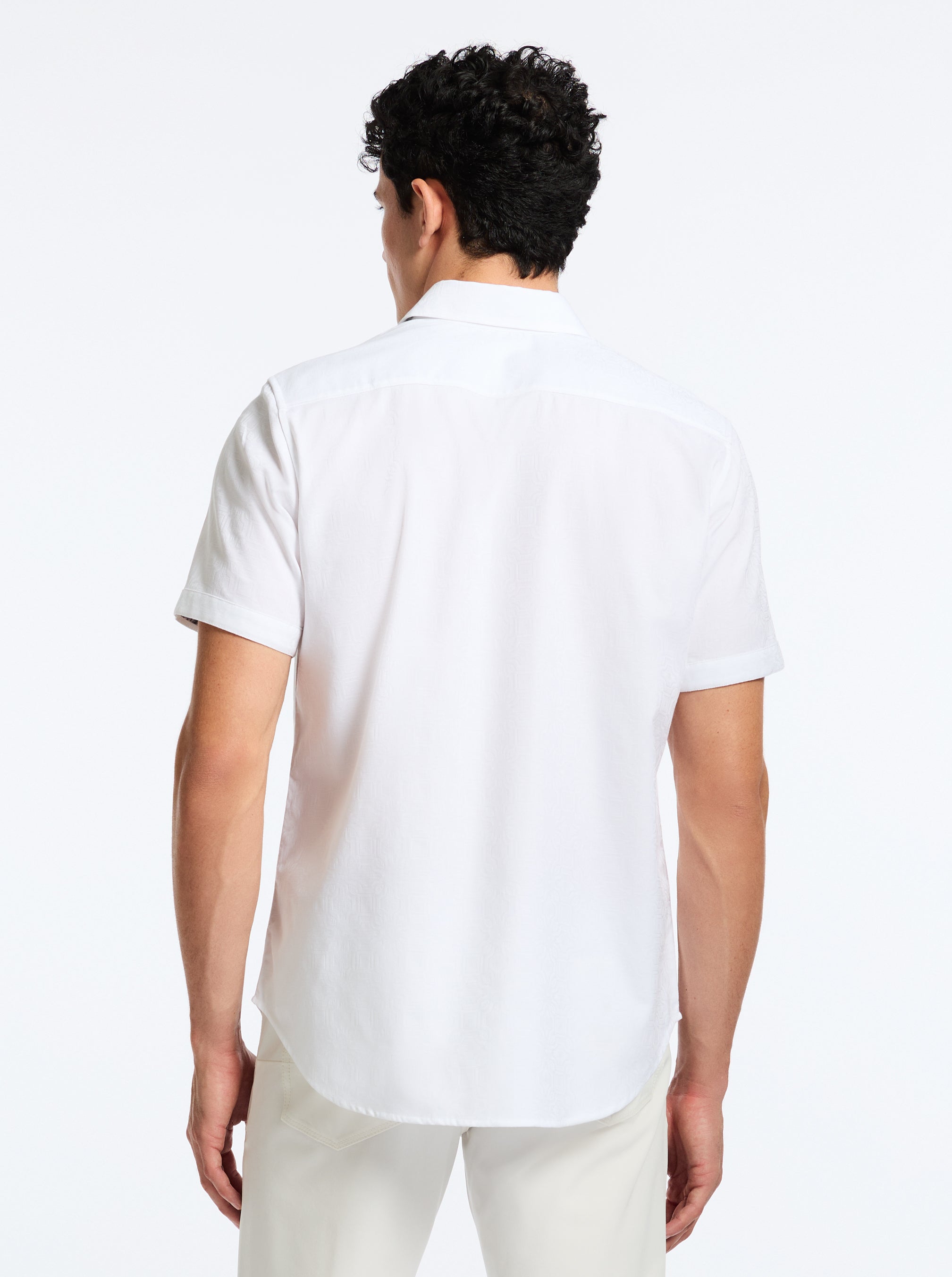 ODYSSEY SHORT SLEEVE BUTTON DOWN SHIRT