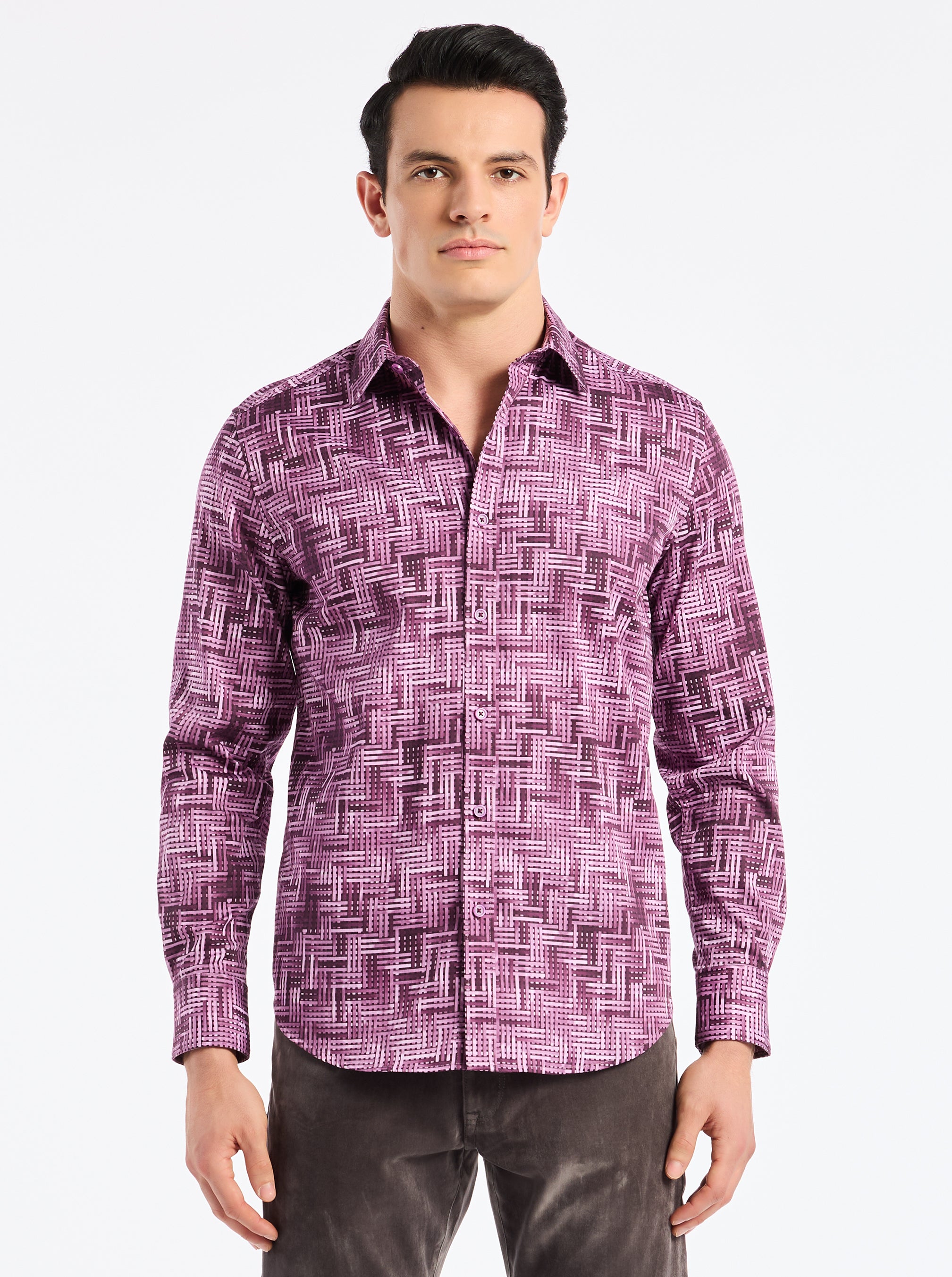 BERKLEY LONG SLEEVE BUTTON DOWN SHIRT