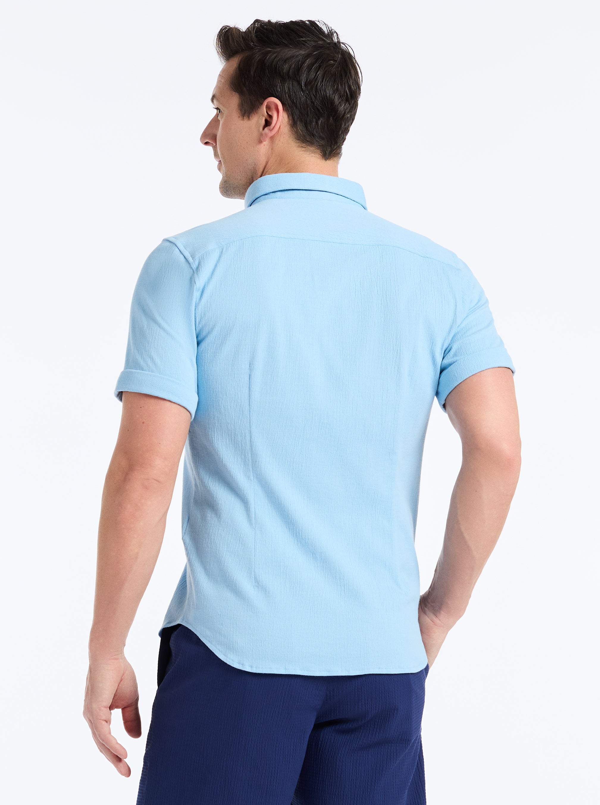 HAMMOND SHORT SLEEVE BUTTON DOWN SHIRT