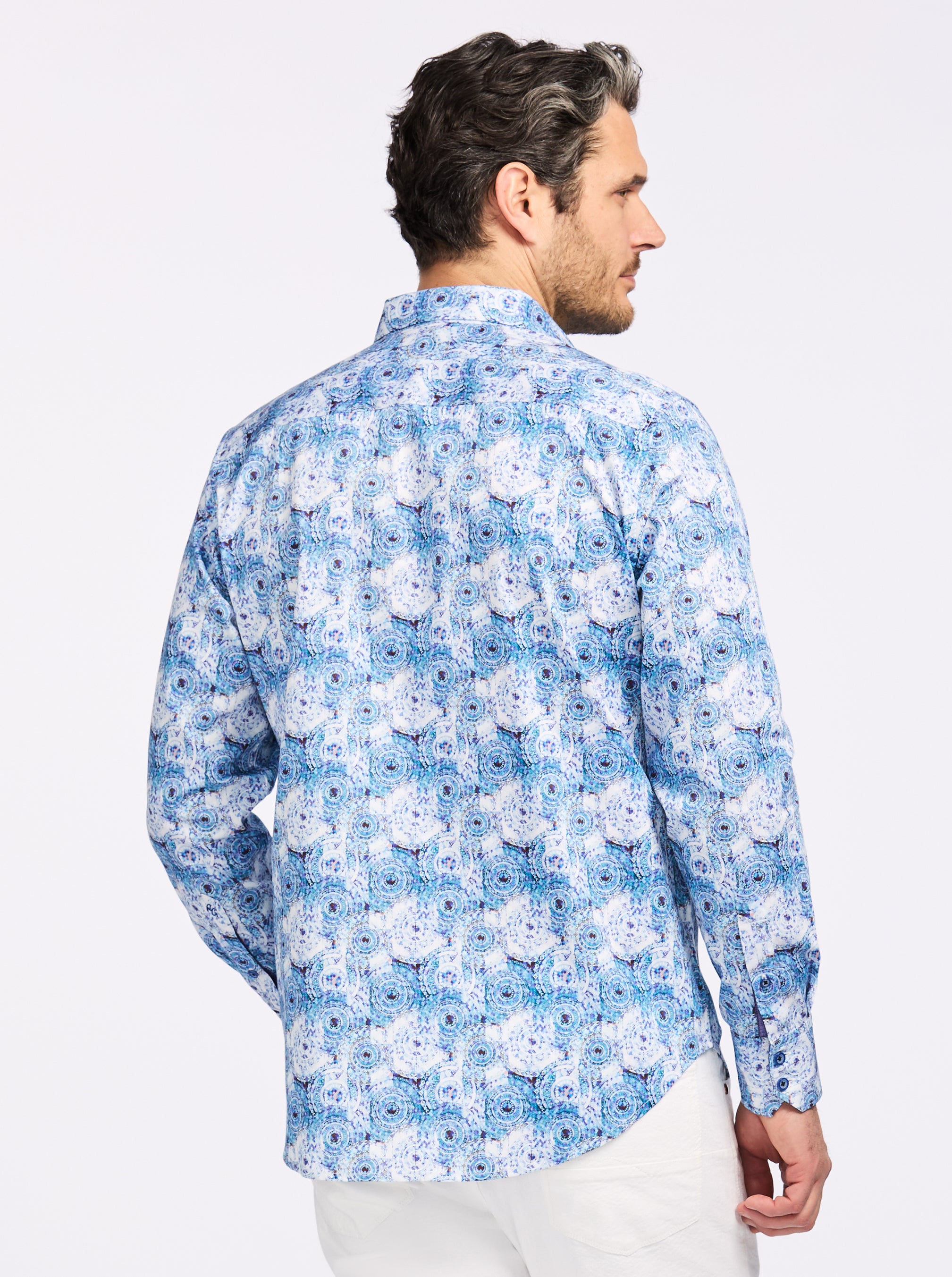 RIPON LONG SLEEVE BUTTON DOWN SHIRT