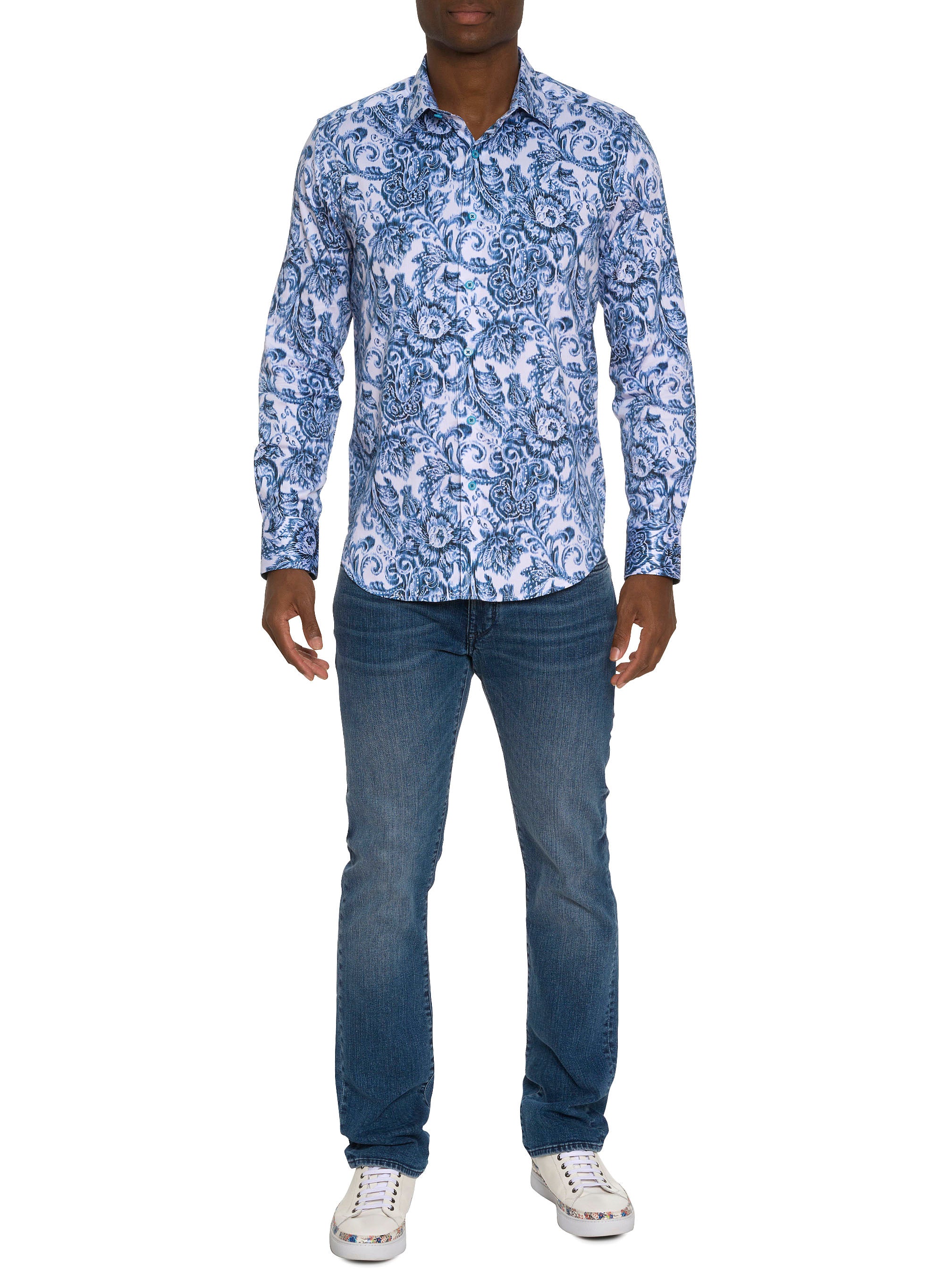 MILLENNIUM LONG SLEEVE BUTTON DOWN SHIRT