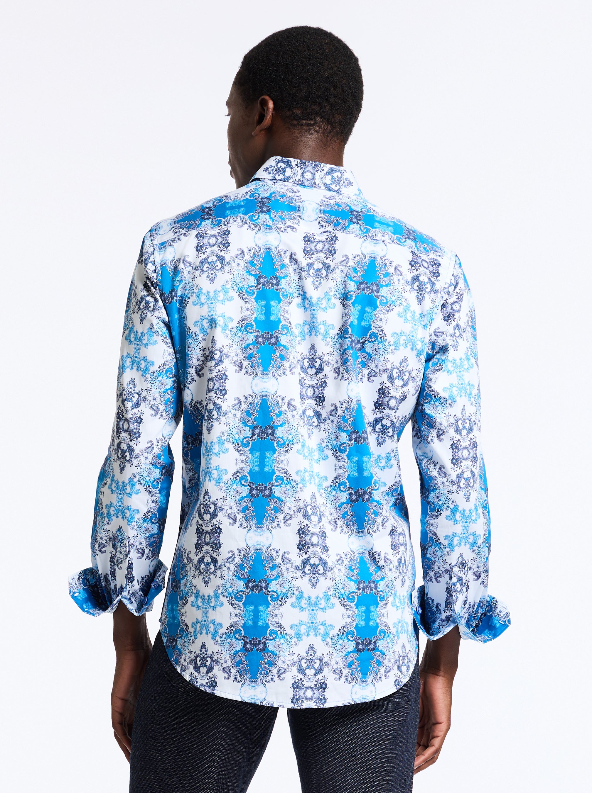 MELCHOR LONG SLEEVE BUTTON DOWN SHIRT