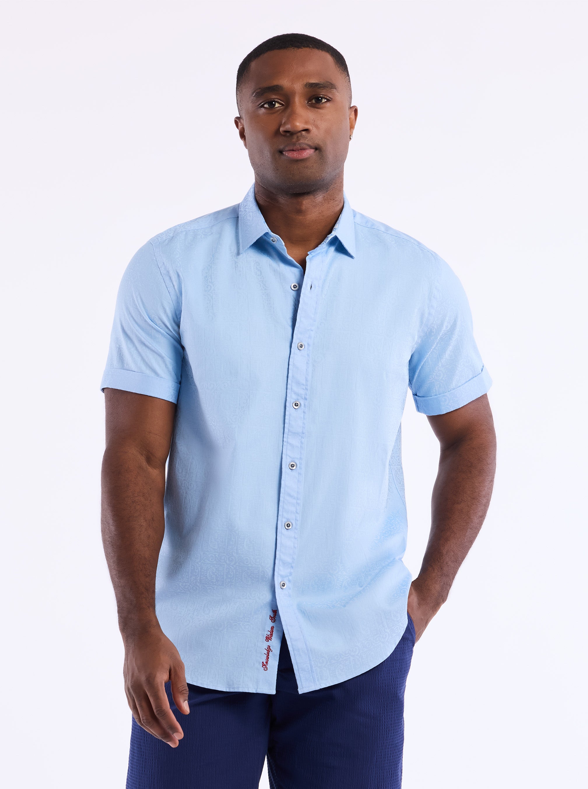 WINDSOR 2 SHORT SLEEVE BUTTON DOWN SHIRT
