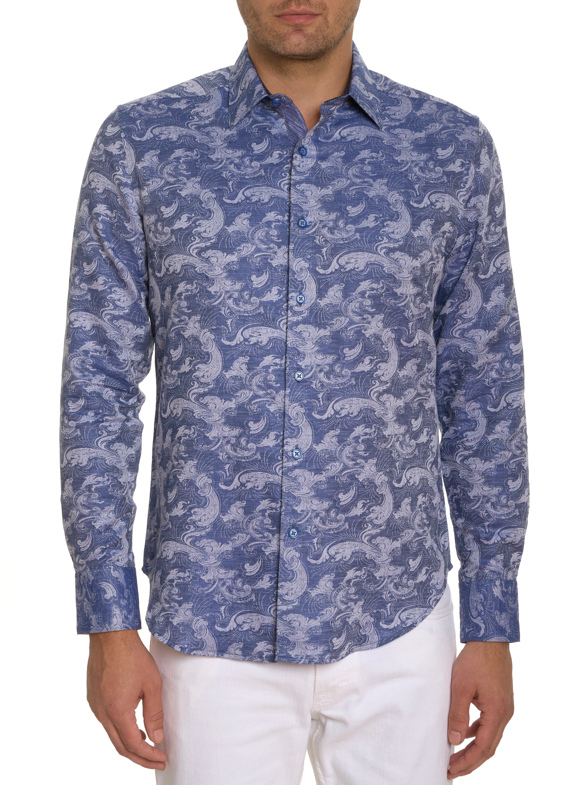 WAVE YOU LONG SLEEVE BUTTON DOWN SHIRT TALL