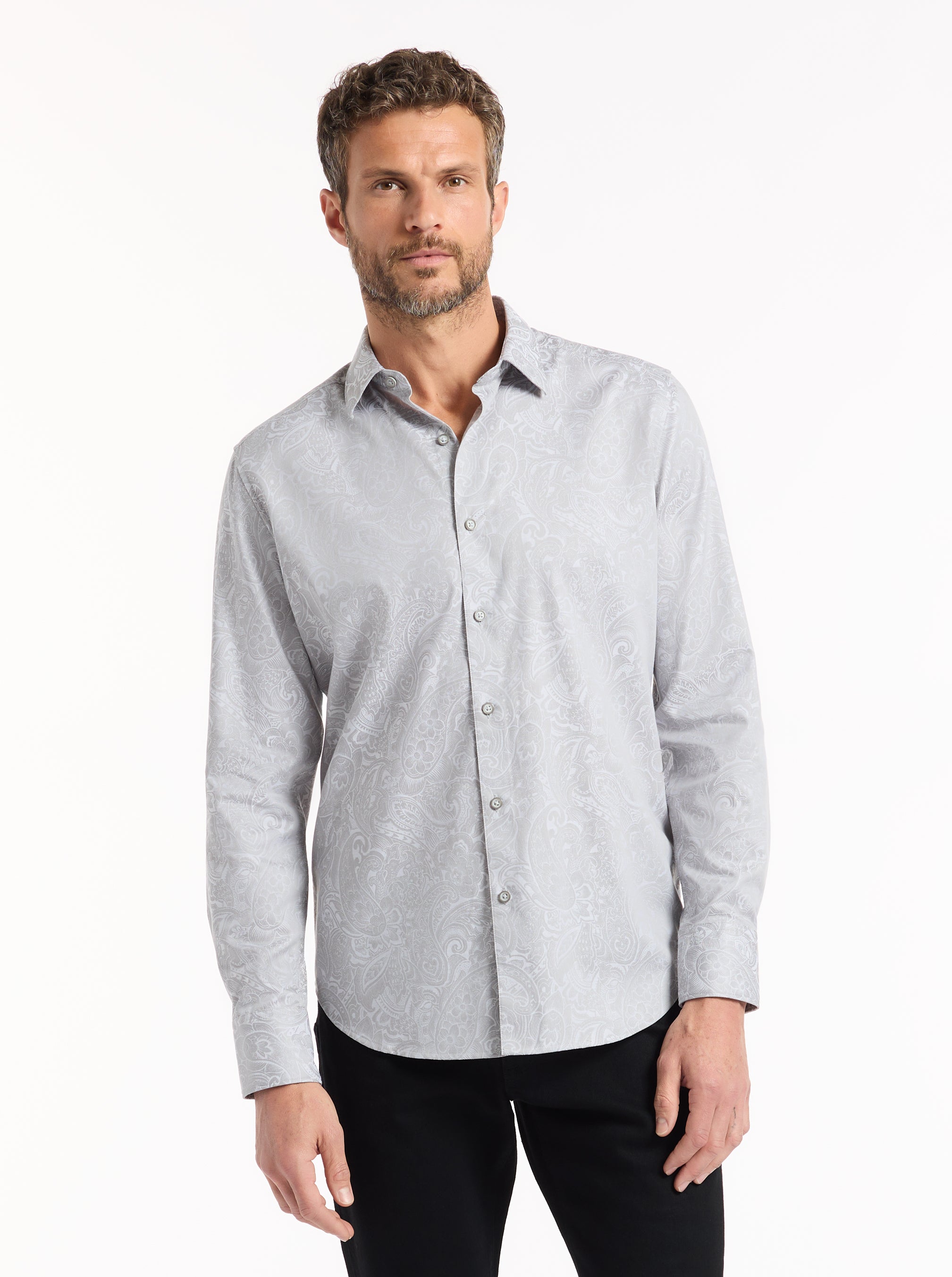 HUDSON LONG SLEEVE BUTTON DOWN SHIRT
