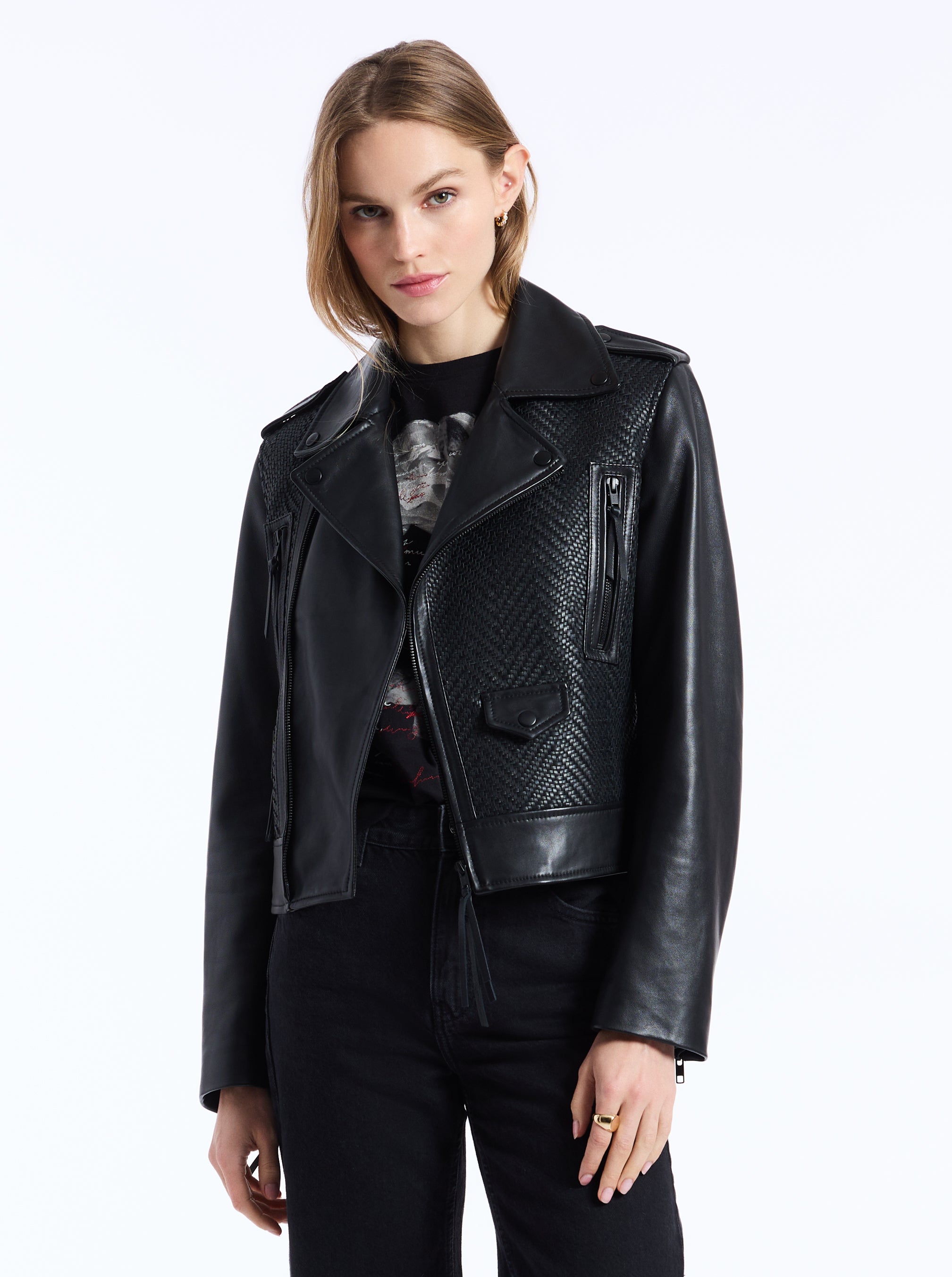 CLARA LEATHER JACKET